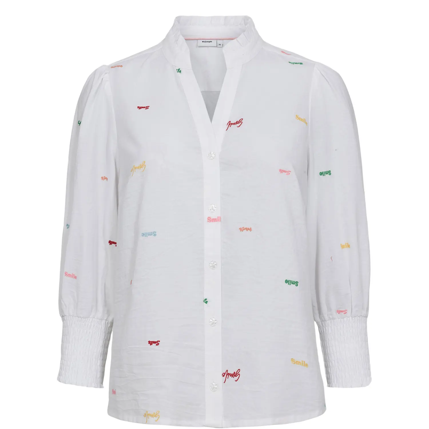 Langarmshirt Damen Nümph Nujoya Boxy
