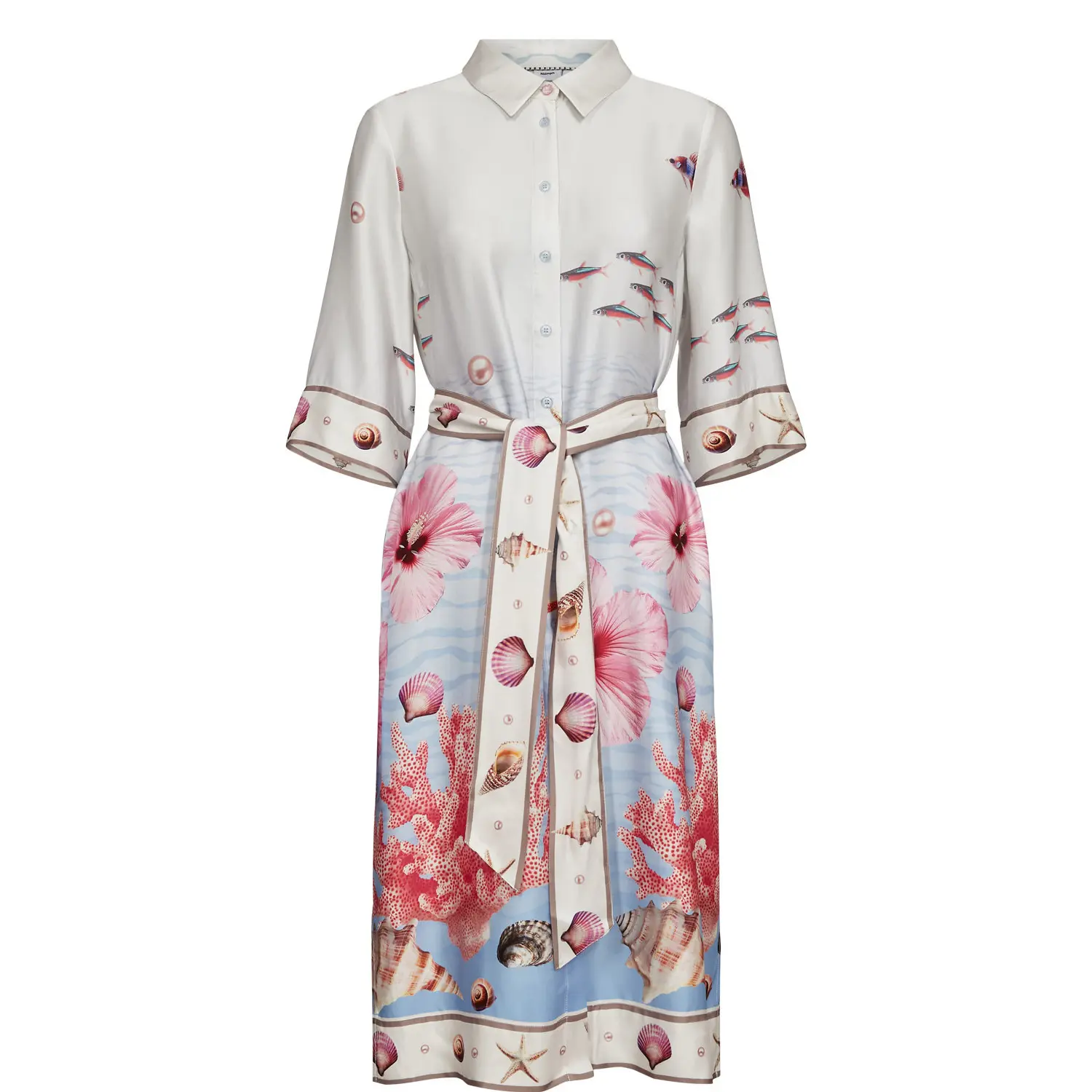 Hemdkleid Damen Nümph Nuoceana