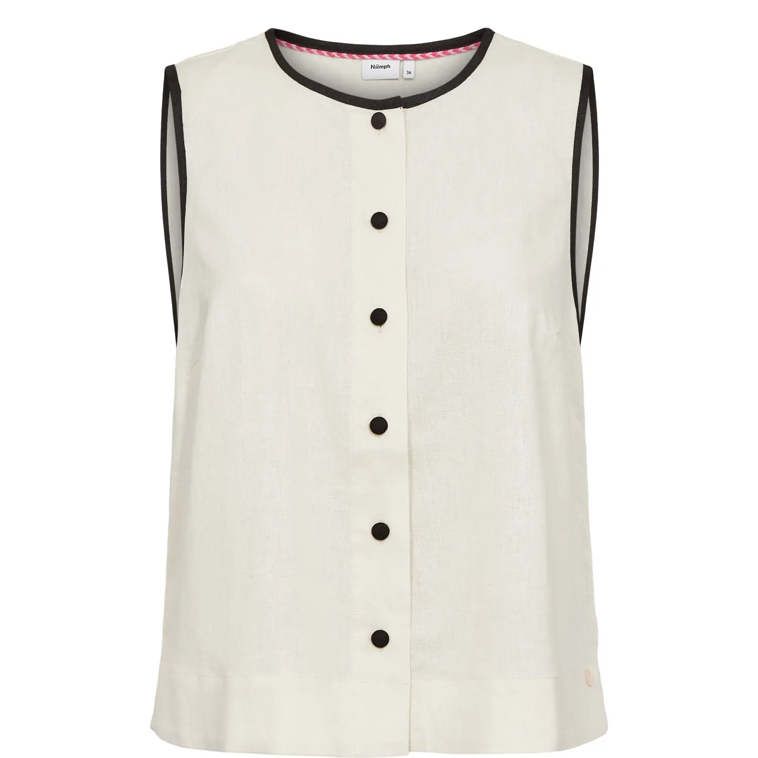 Ärmellose Bluse, Damen Nümph Nualani