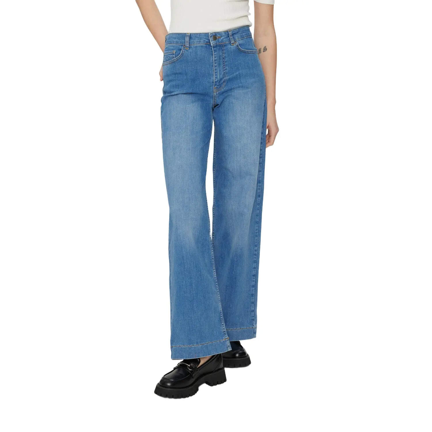 Jeans a gamba larga donna  Nuparis High Rise