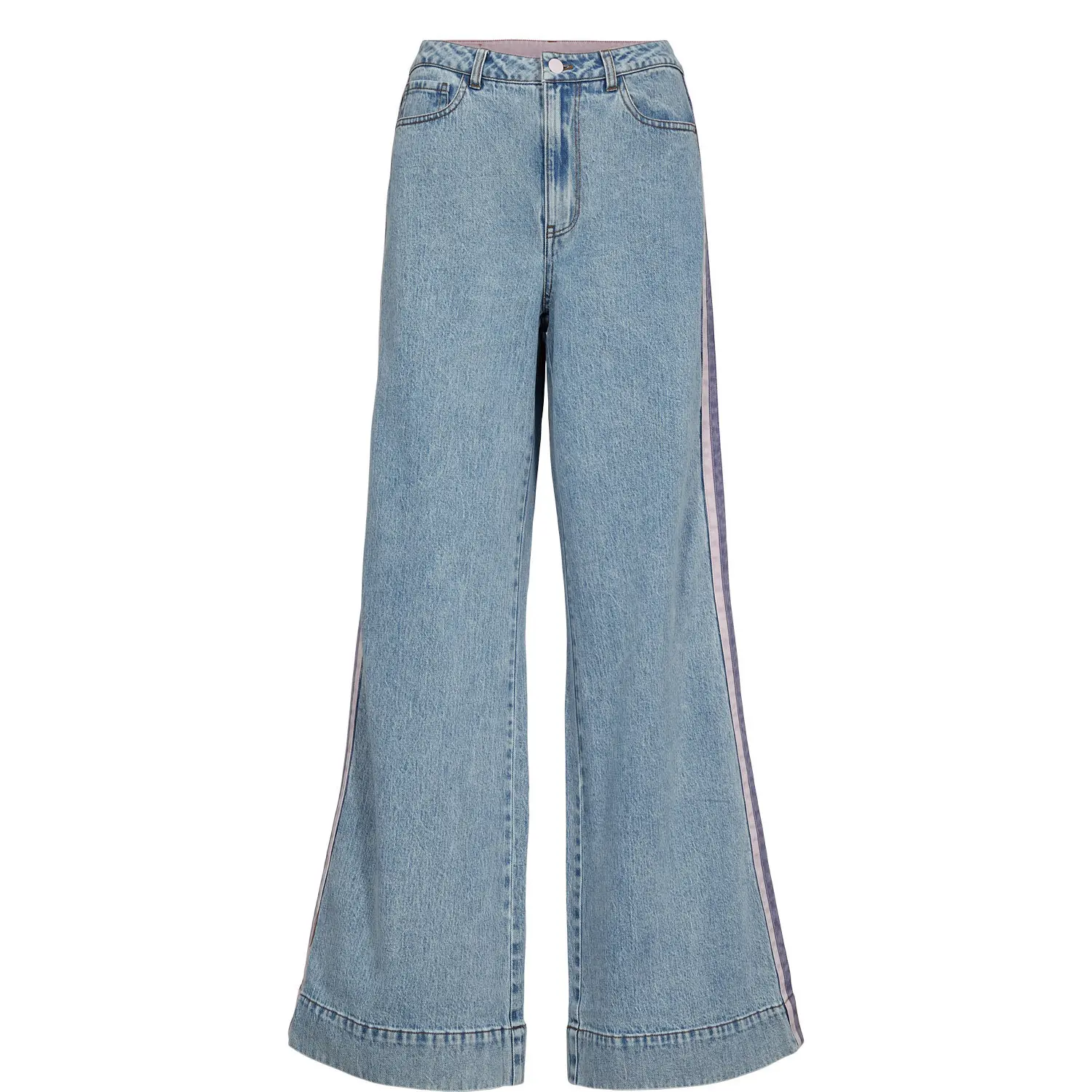 Frauen Wide Leg Jeans Nümph Numalaga HR BI3010