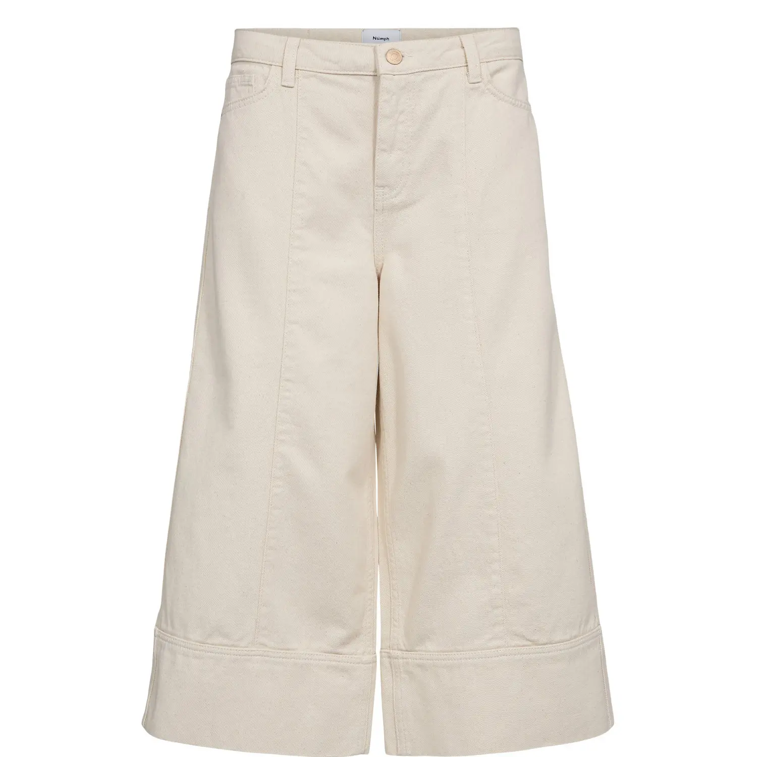High-Waist Culotte Jeans Damen Nümph Nubrooklyn