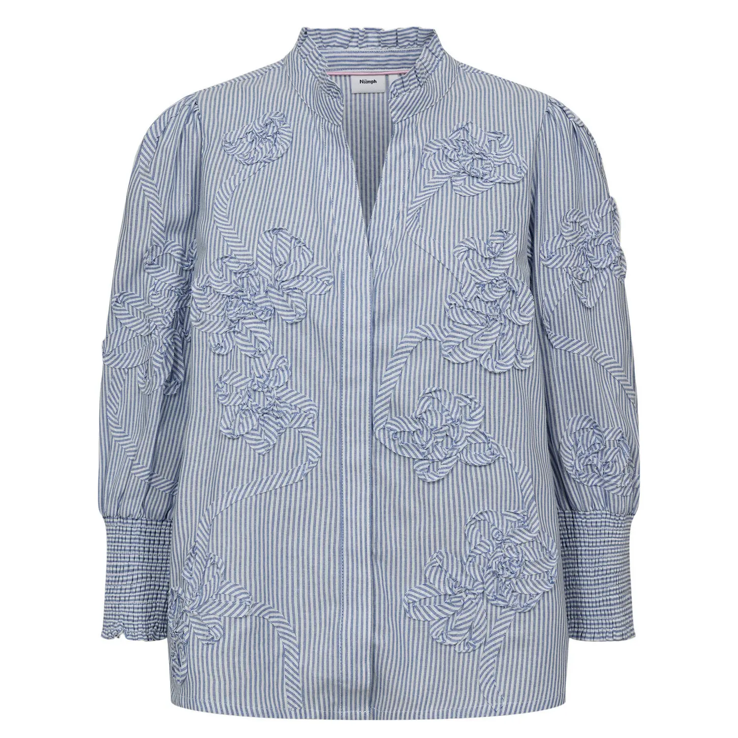 Langarm-Bluse Damen Nümph Nuemelia