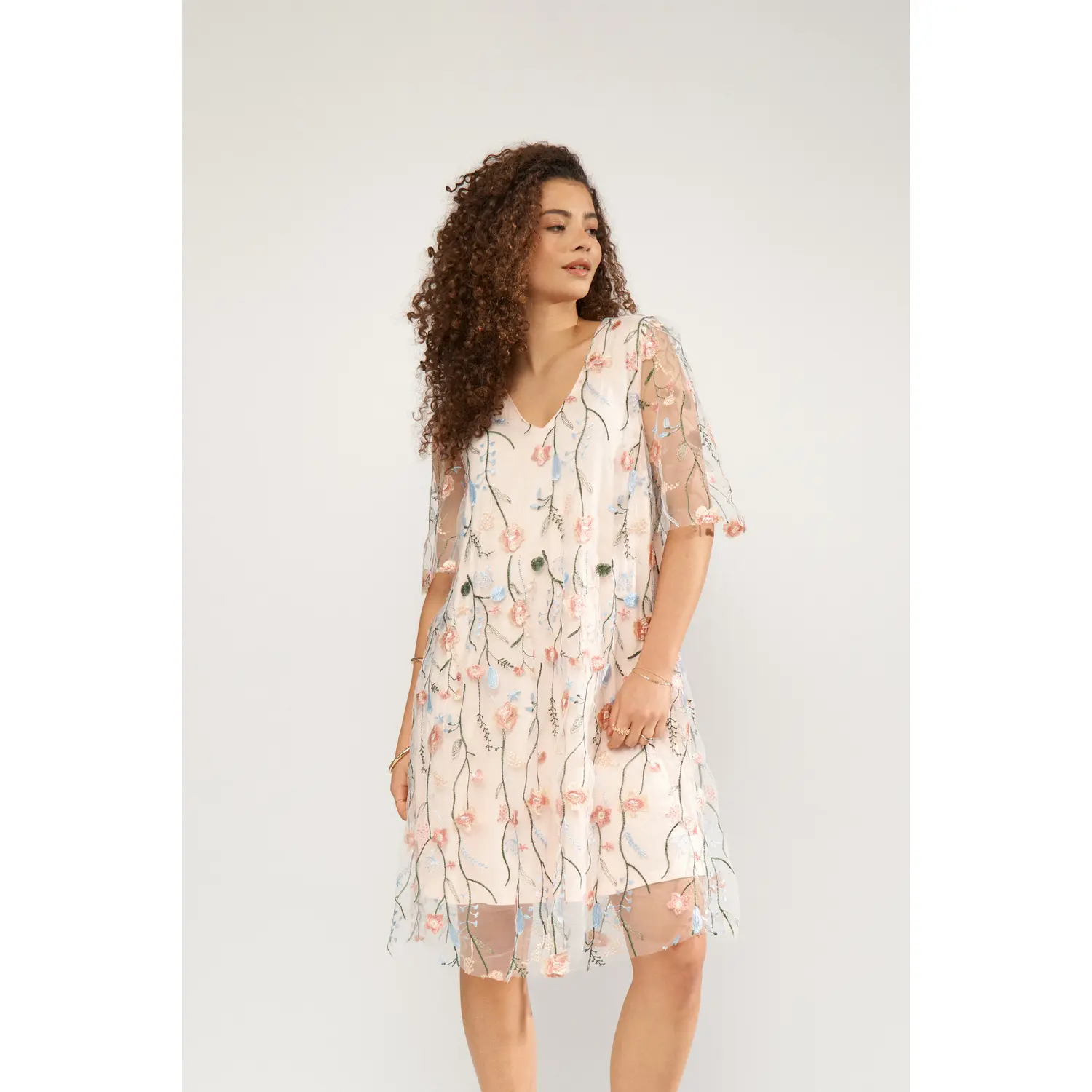 Kleid Damen Nümph Nucoralina