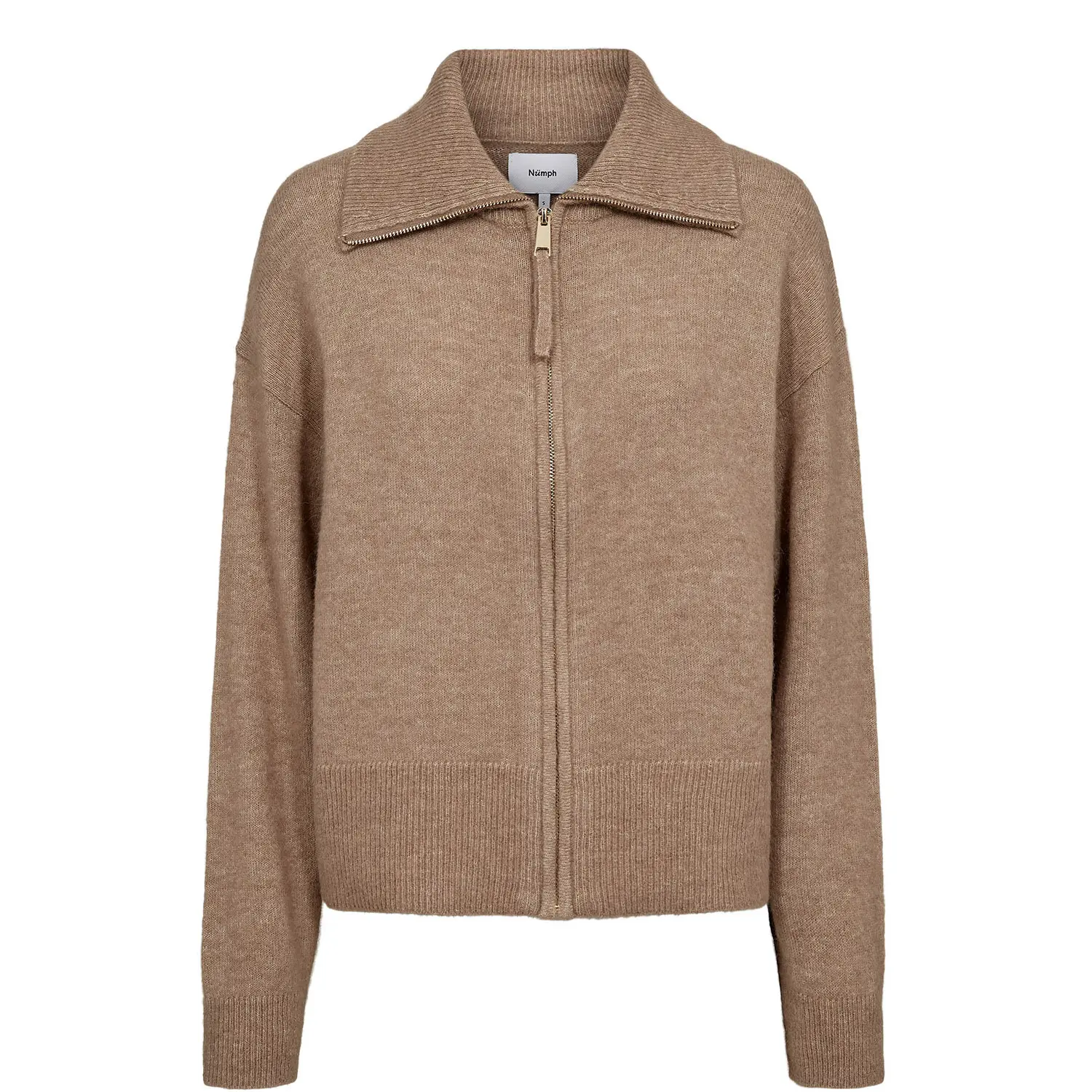 Cardigan donna con zip  Nufuette