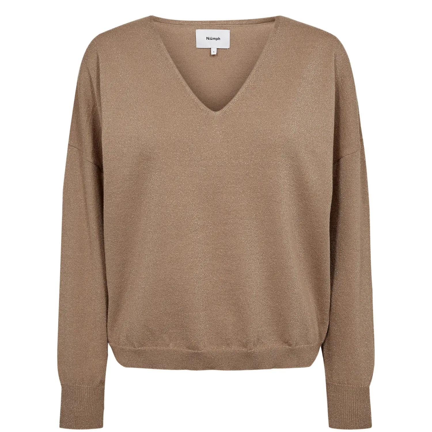 Damen V-Ausschnitt Pulli Nümph Nudayletta
