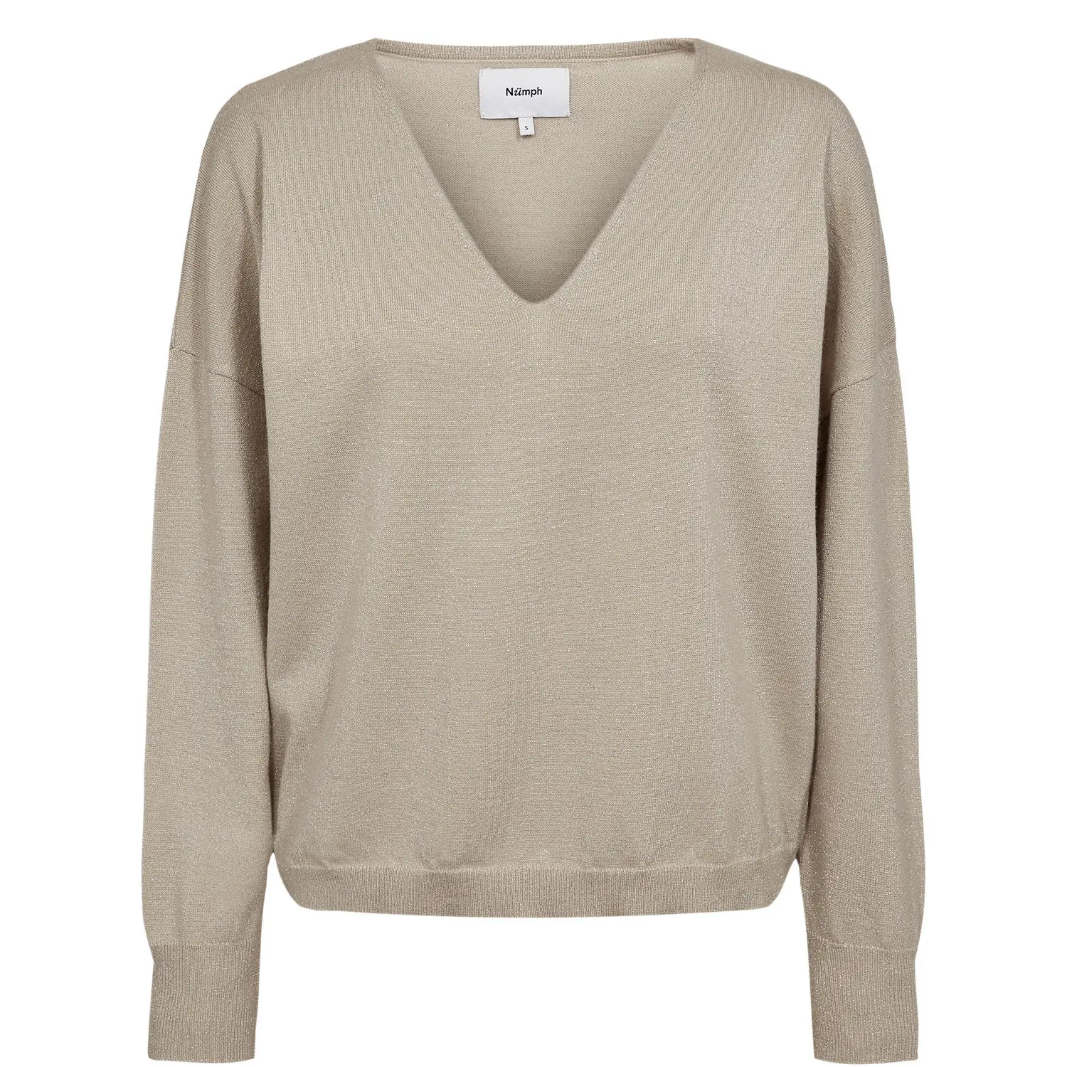 Damen V-Ausschnitt Pulli Nümph Nudayletta