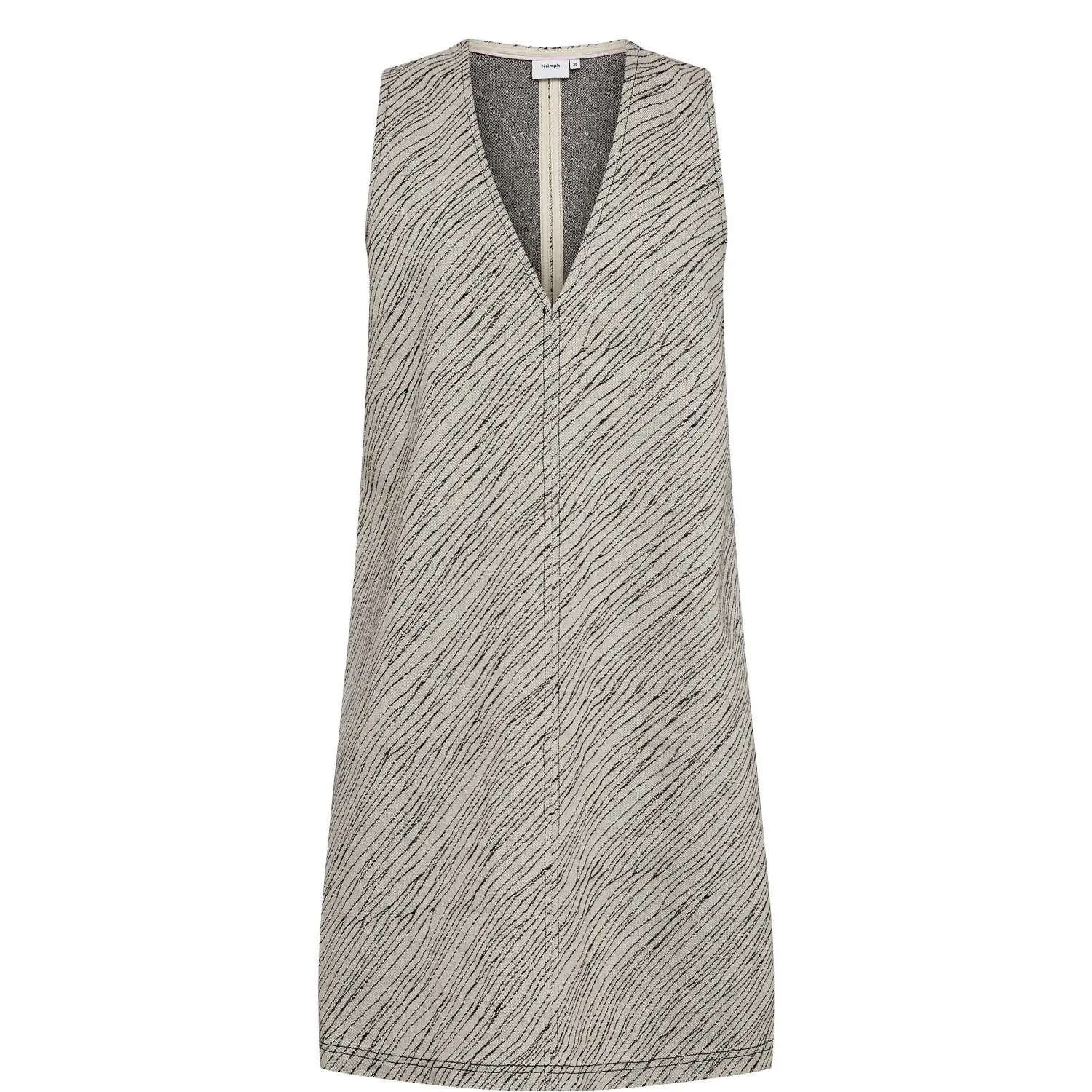 Damen V-Ausschnitt Kleid Nümph Nukassi
