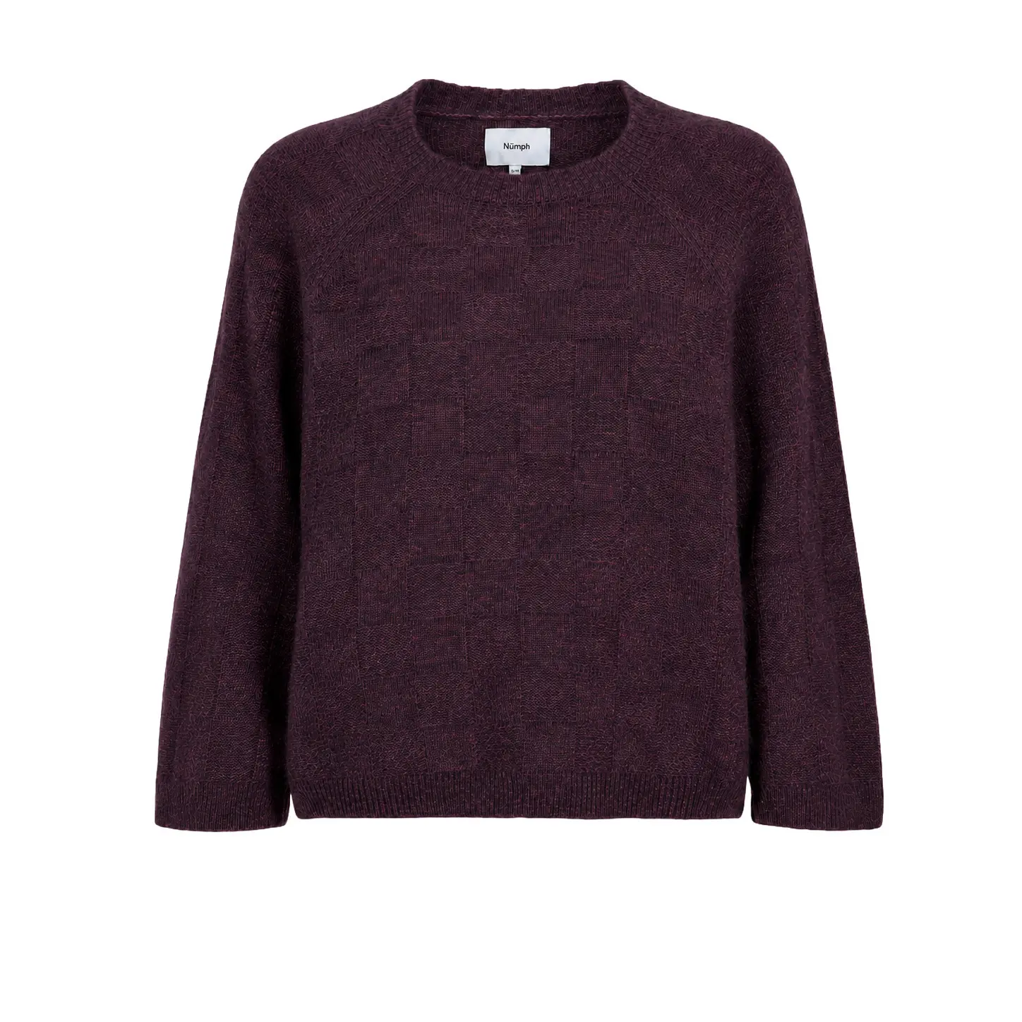 Karo-Pullover Damen Nümph Nuriette Selma