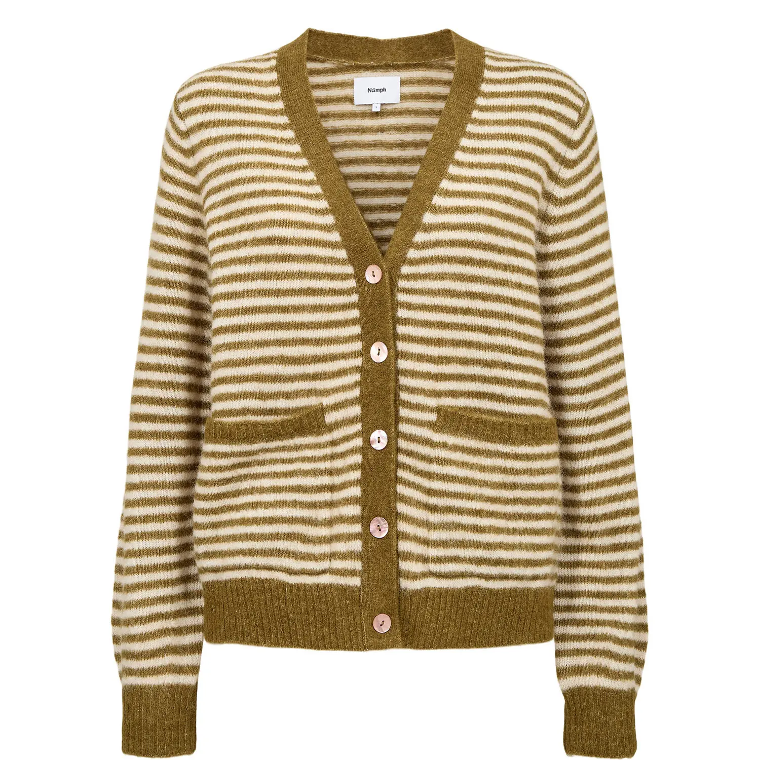 Gestreifter Cardigan Damen Nümph Nuriette
