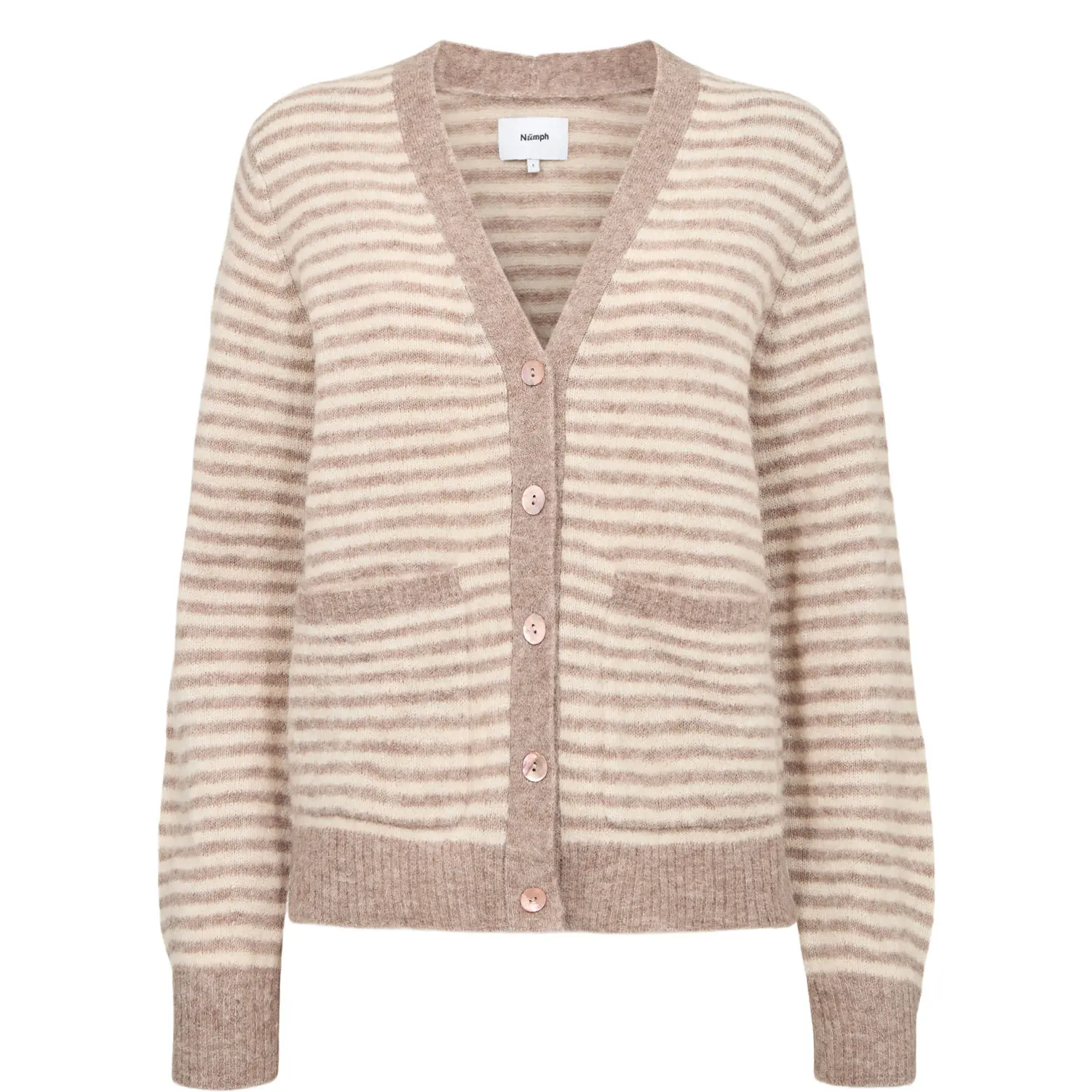 Gestreifter Cardigan Damen Nümph Nuriette