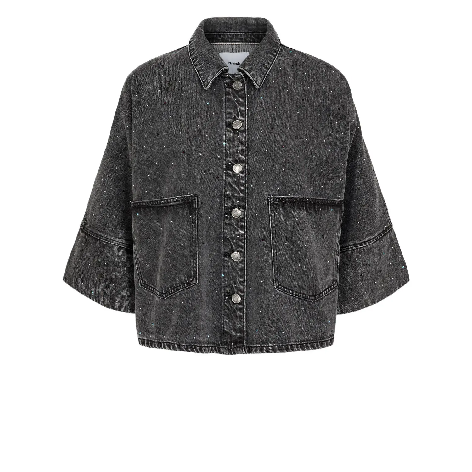 Oversized Ausbrenner Hemd Damen Nümph Nubrooklyn