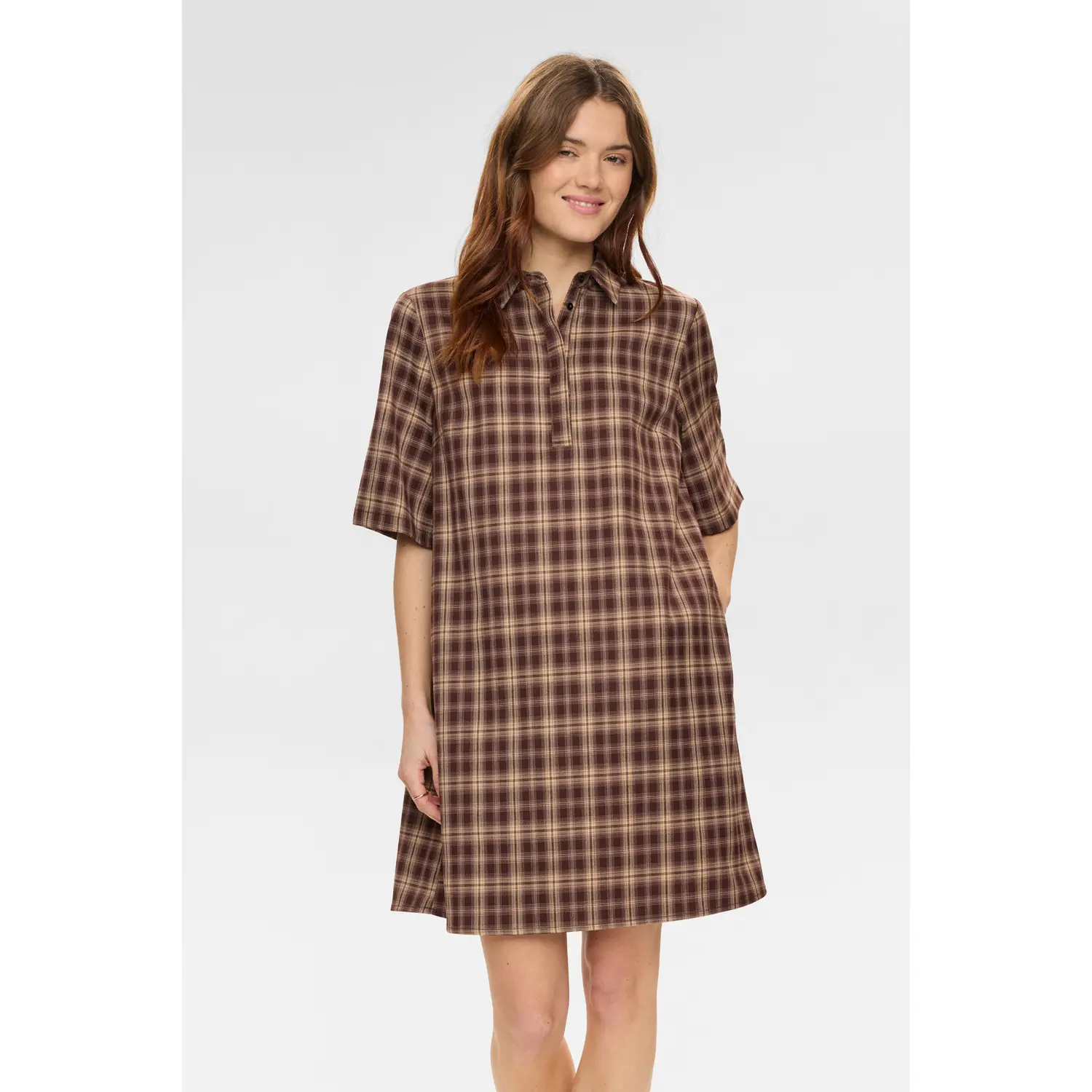 Hemdkleid Damen Nümph Numarlie