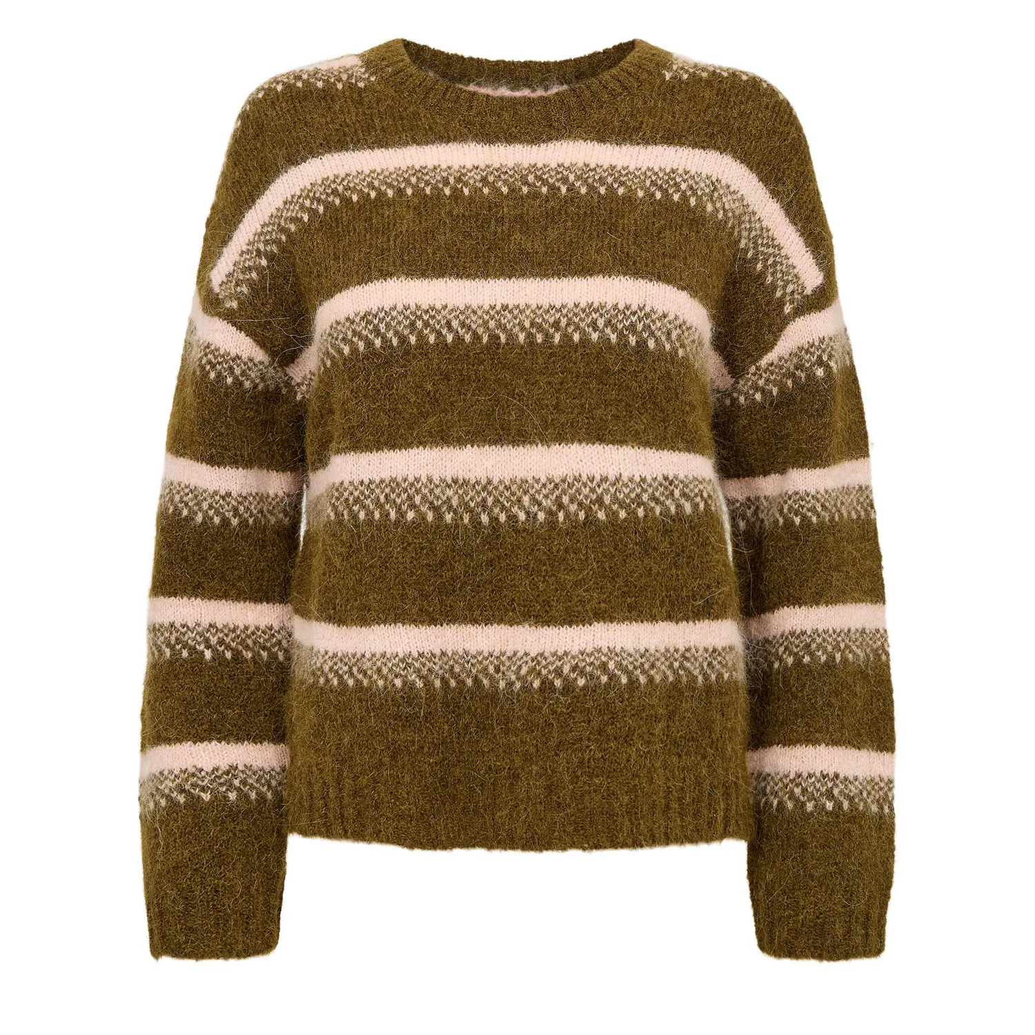Gestreifter Pullover, Damen Nümph Nusalia