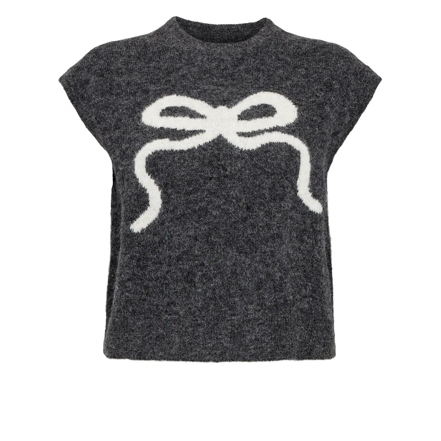 Ärmelloser Pulli mit Schleife für Damen Nümph Nuriette