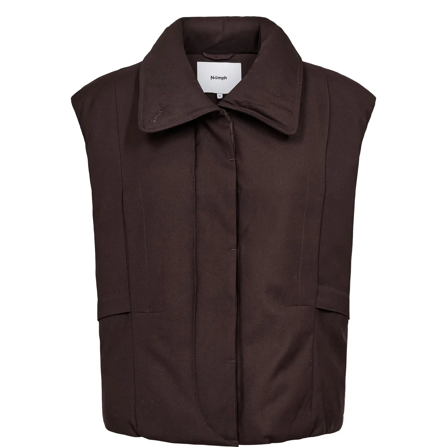Wattierte ärmellose Jacke Damen Nümph Nubilla