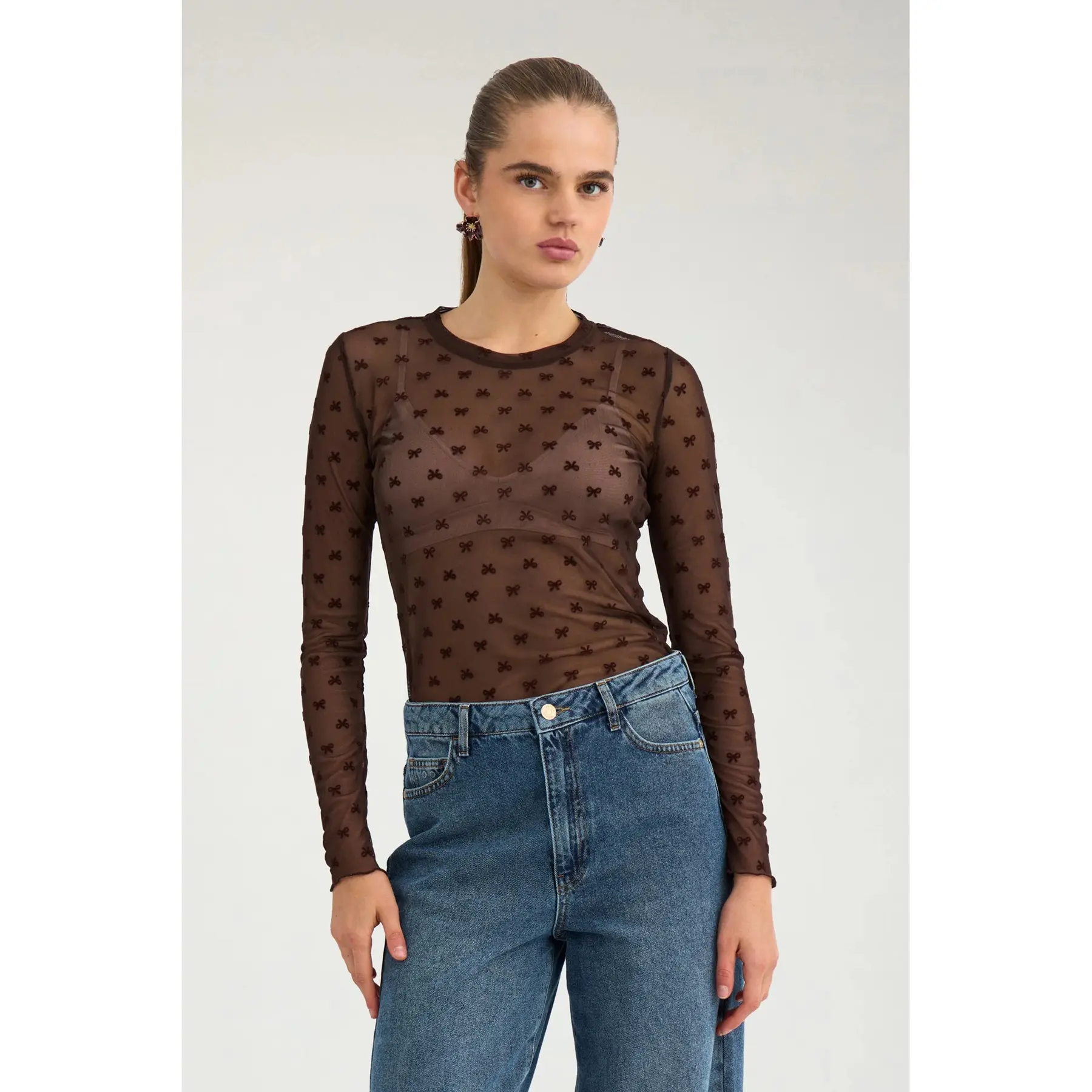 Langarmshirt Nümph Nubowana