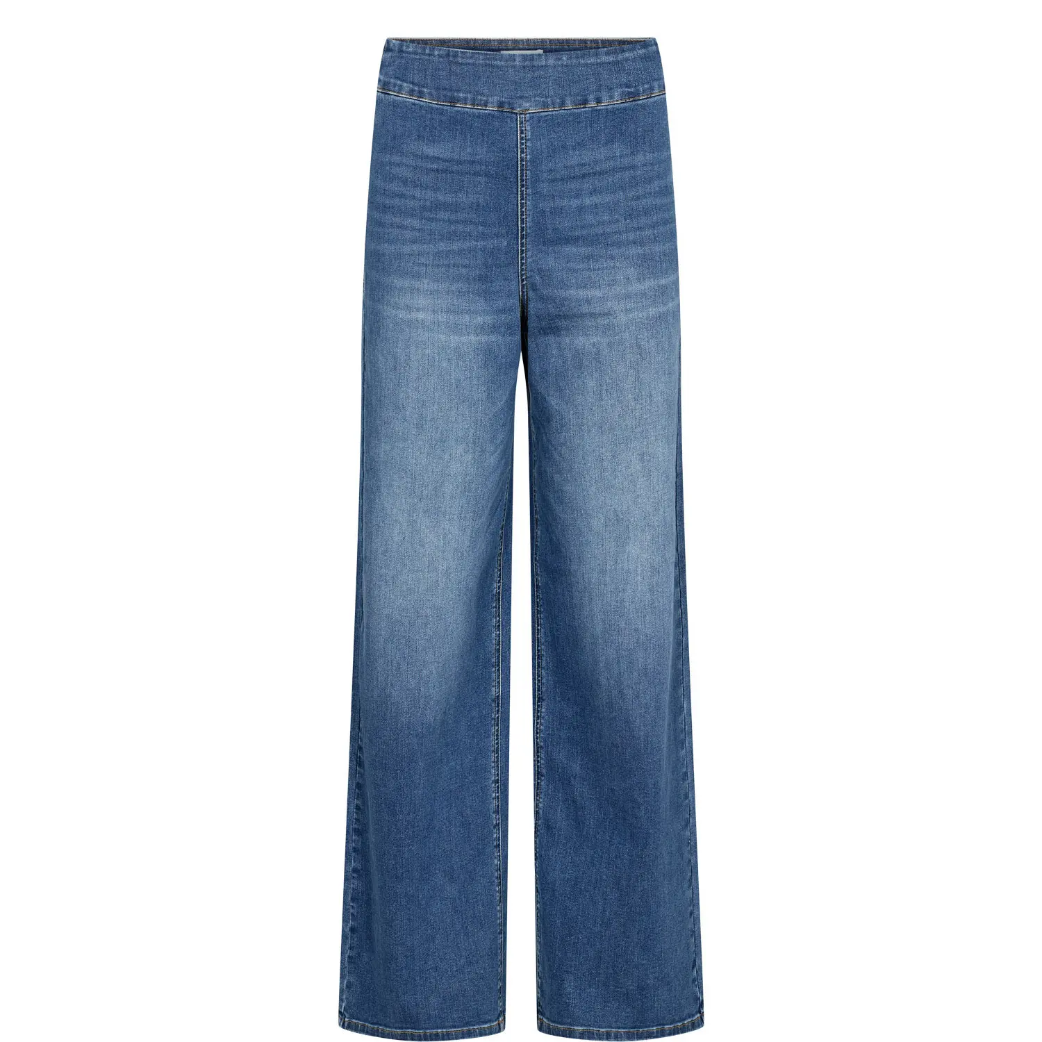 Jeans taille haute large femme  Nuseattle