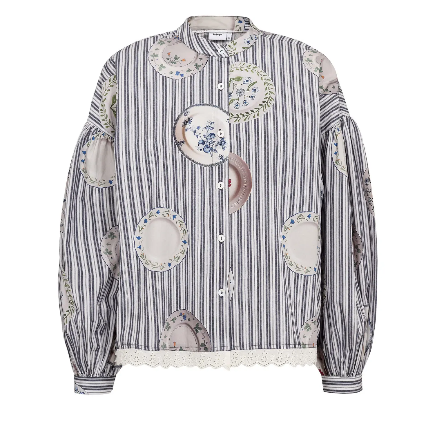 Camicia da donna a maniche lunghe  Nuabby