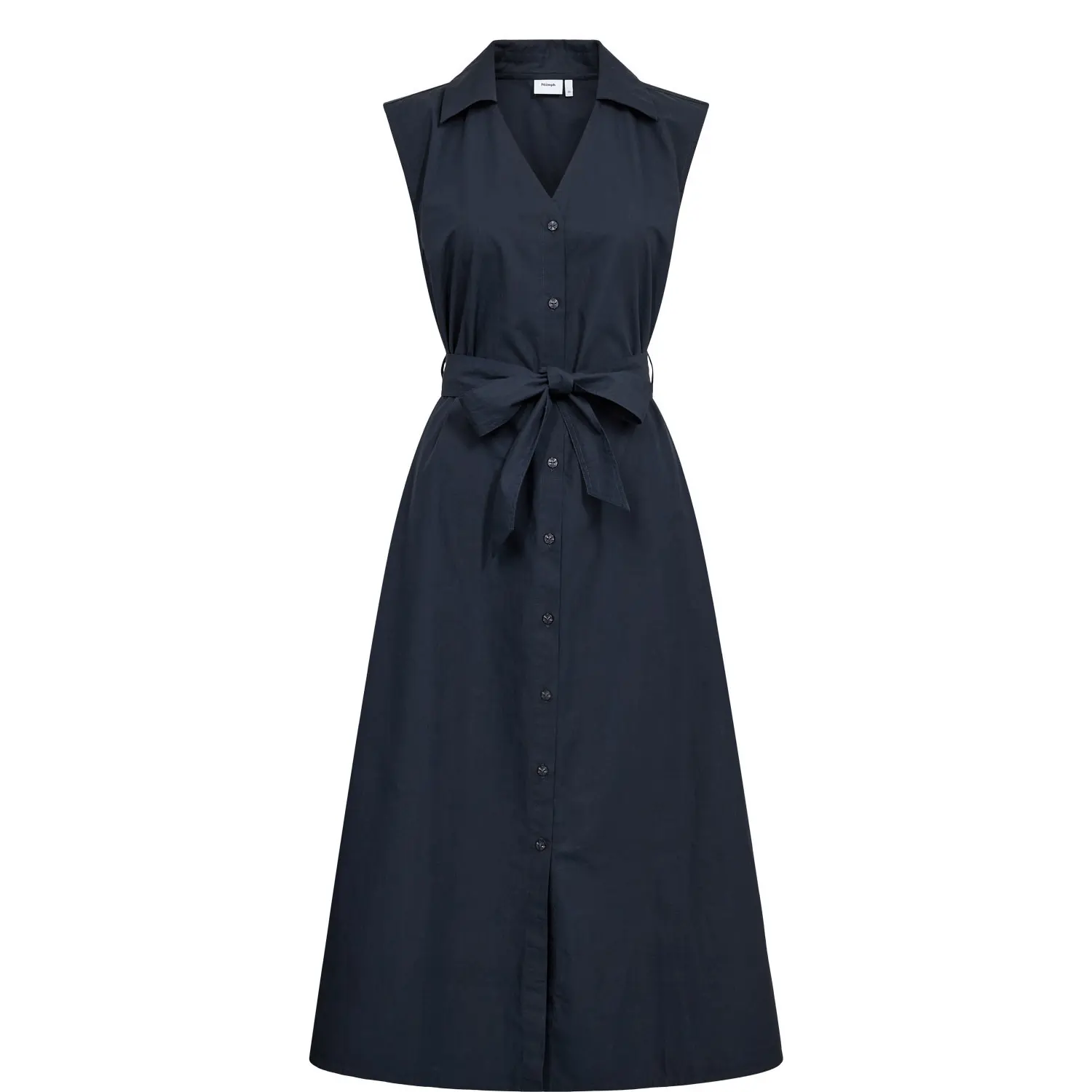 Kleid Hemdbluse lang Damen Nümph Nujuma