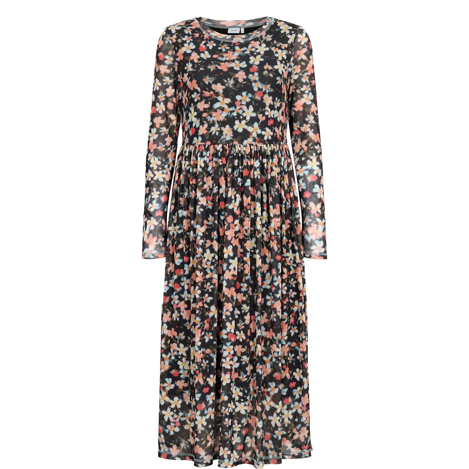 Kleid mit langen Ärmeln, Damen Nümph NULENI MESH DRESS