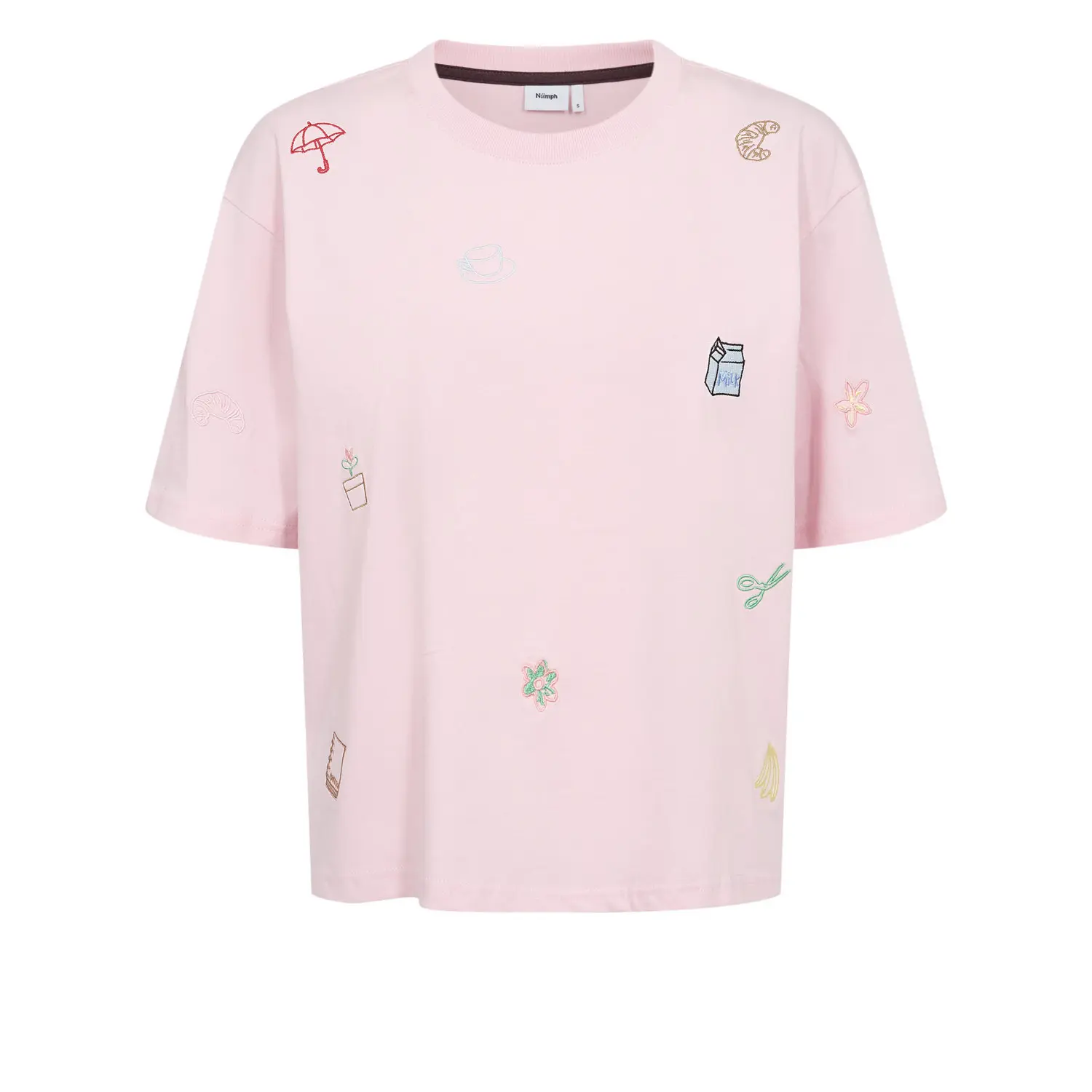 Damen T-Shirt Nümph Nuumba Boxy - Gots