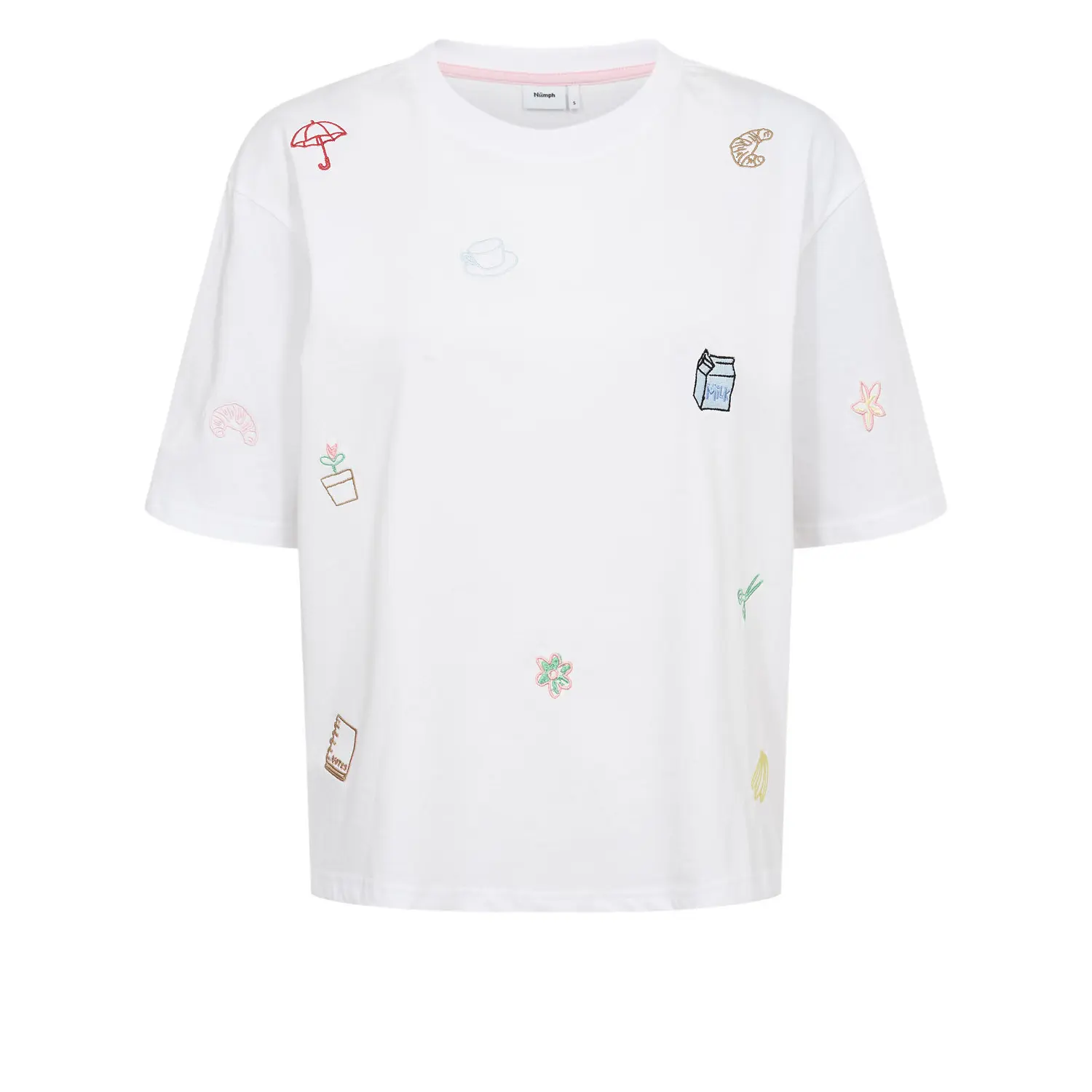 Damen T-Shirt Nümph Nuumba Boxy - Gots