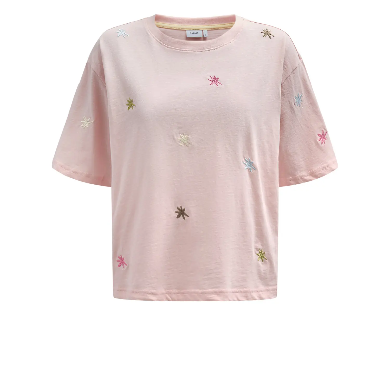 Damen T-Shirt Nümph Nusava Boxy - Gots
