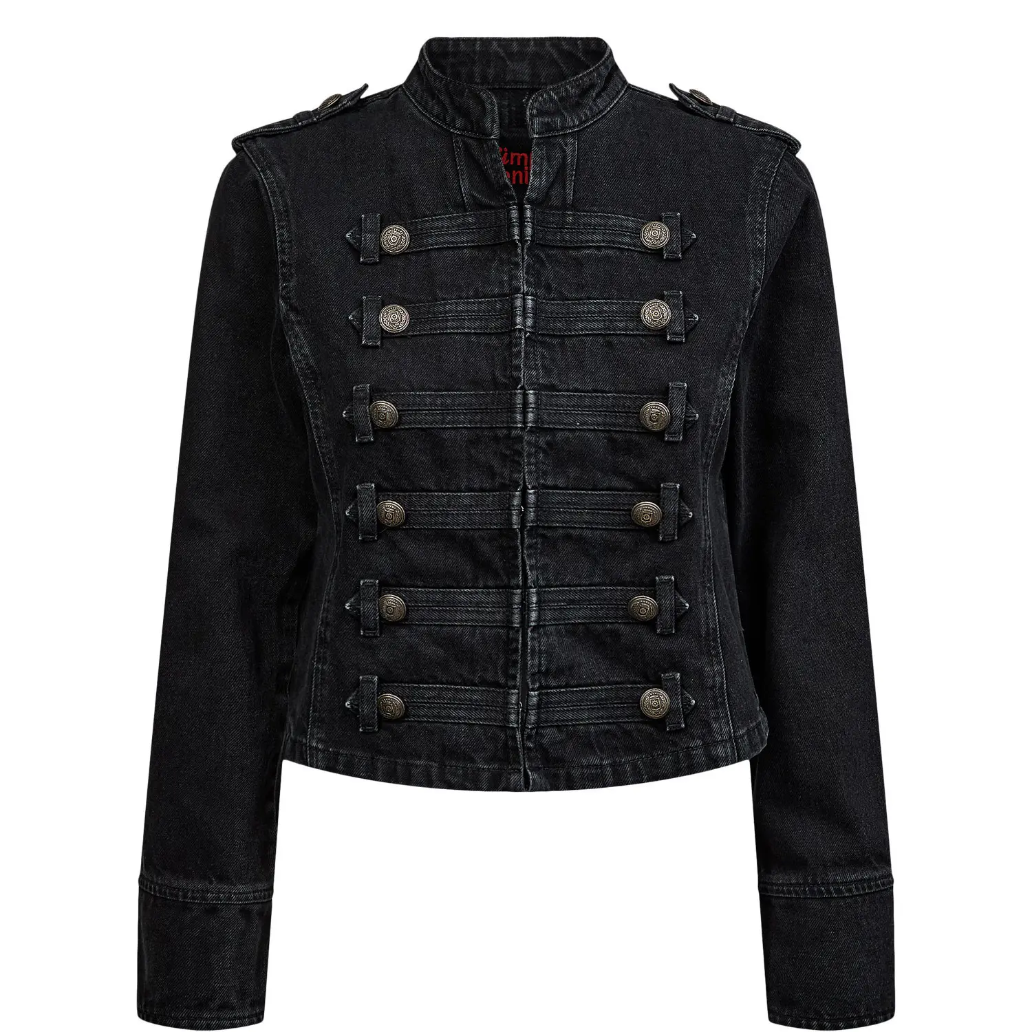 Damen Jeansjacke Slim Fit Nümph Nubillie