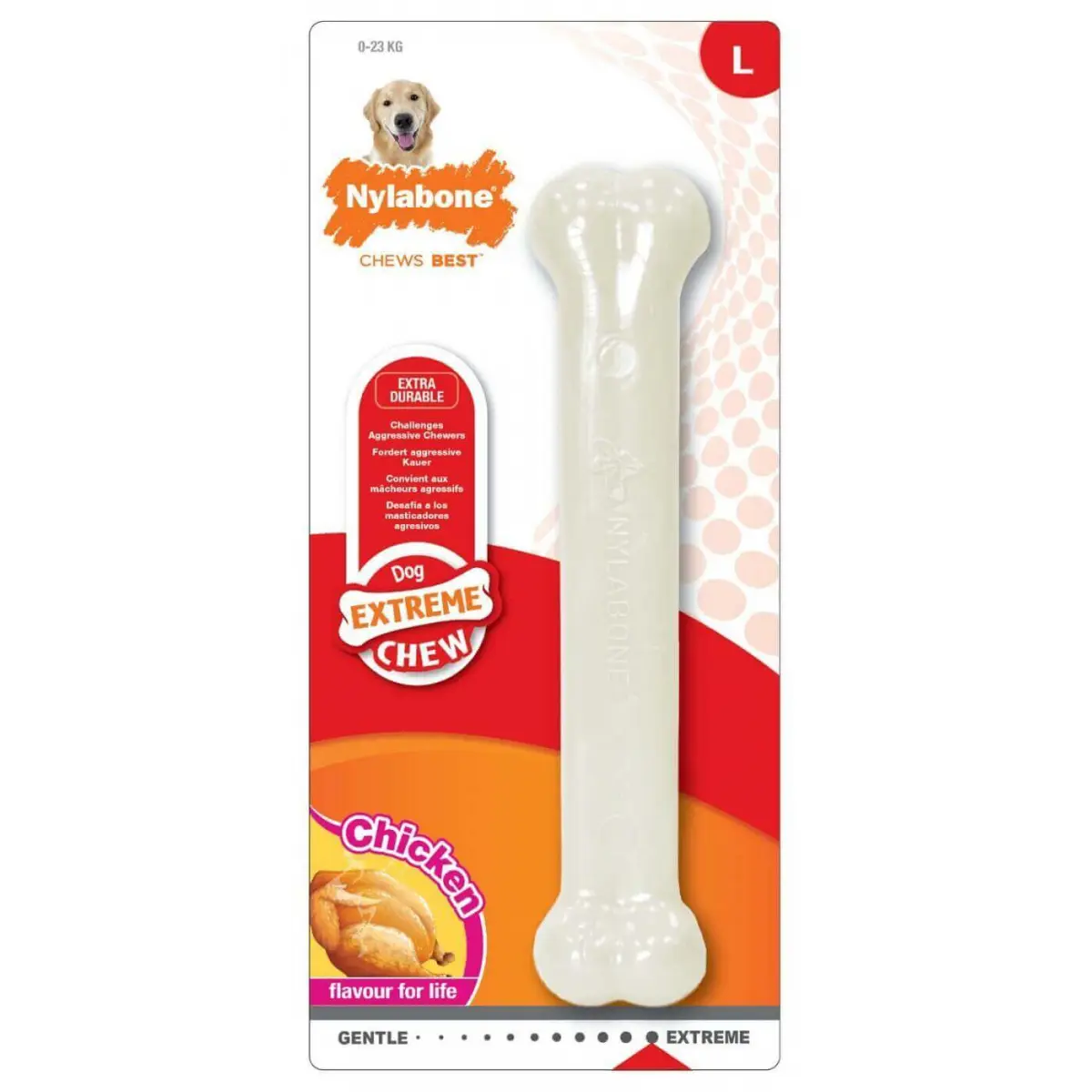 Dog toy Nylabone Extreme Chew - Chicken L