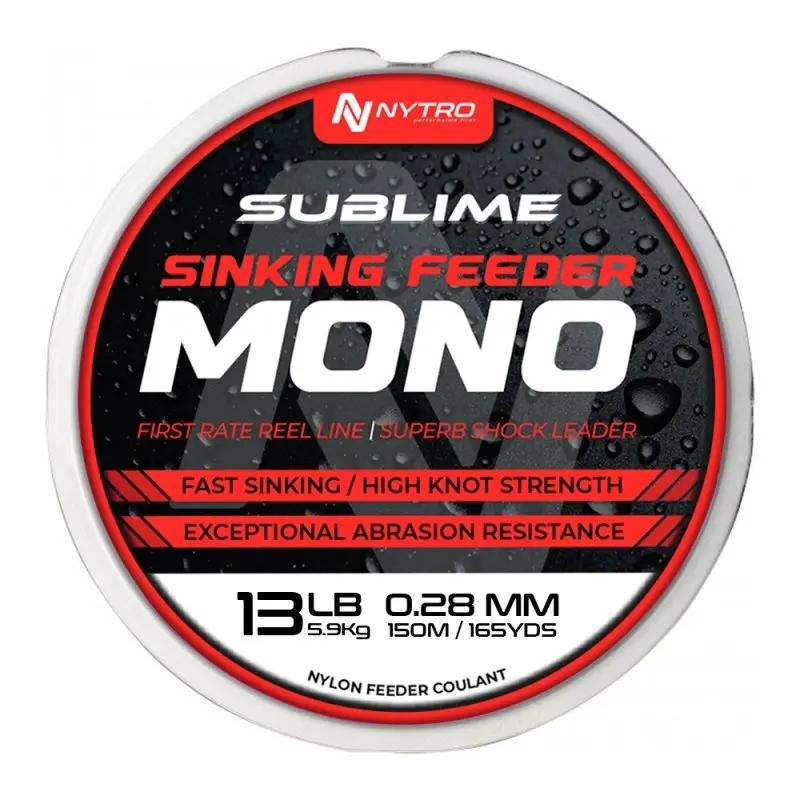Vlecht Nytro Sublime Sinking Feeder Mono