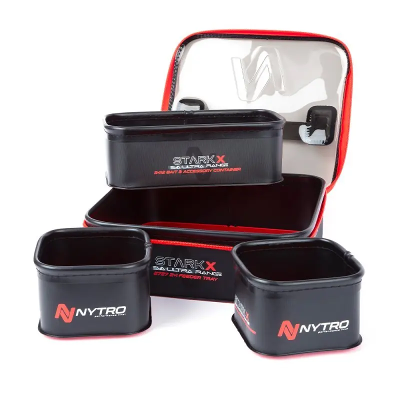 Angelködertasche 2+1 Nytro Starkx Ultra-Eva Feeder Tray