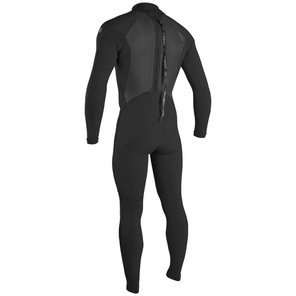 O´neill Wetsuits Epic 3/2 Mm Wetsuit Met Lange Mouwen En Rits Op De Rug Zwart LS Man