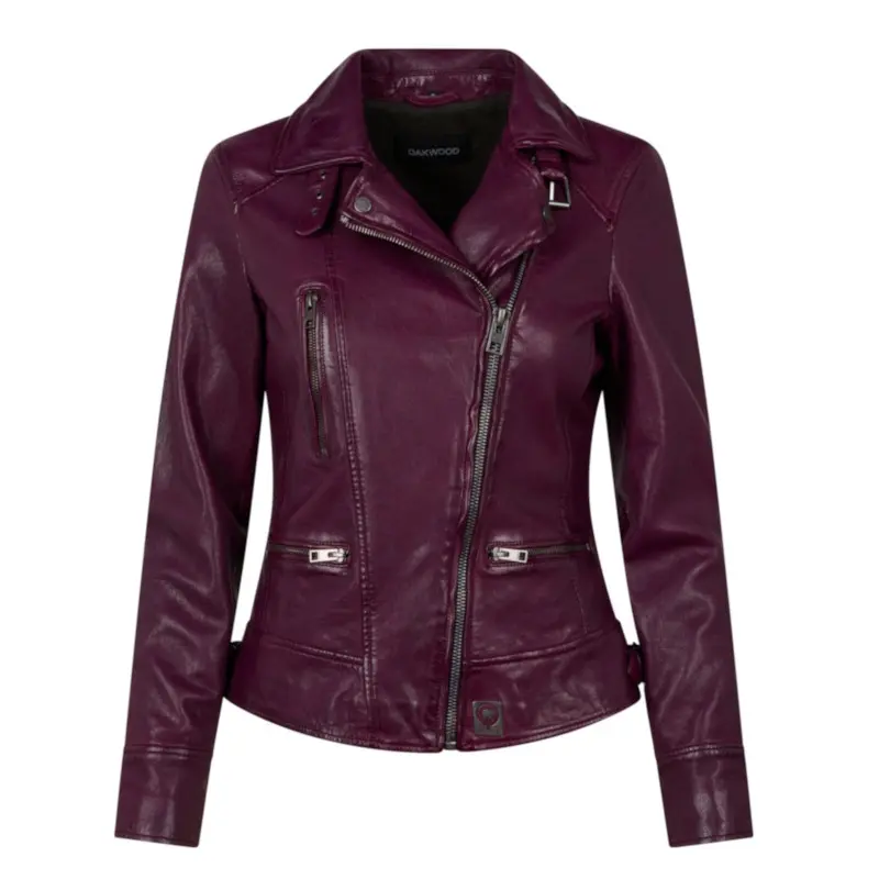 Lederjacke Damen Oakwood Video
