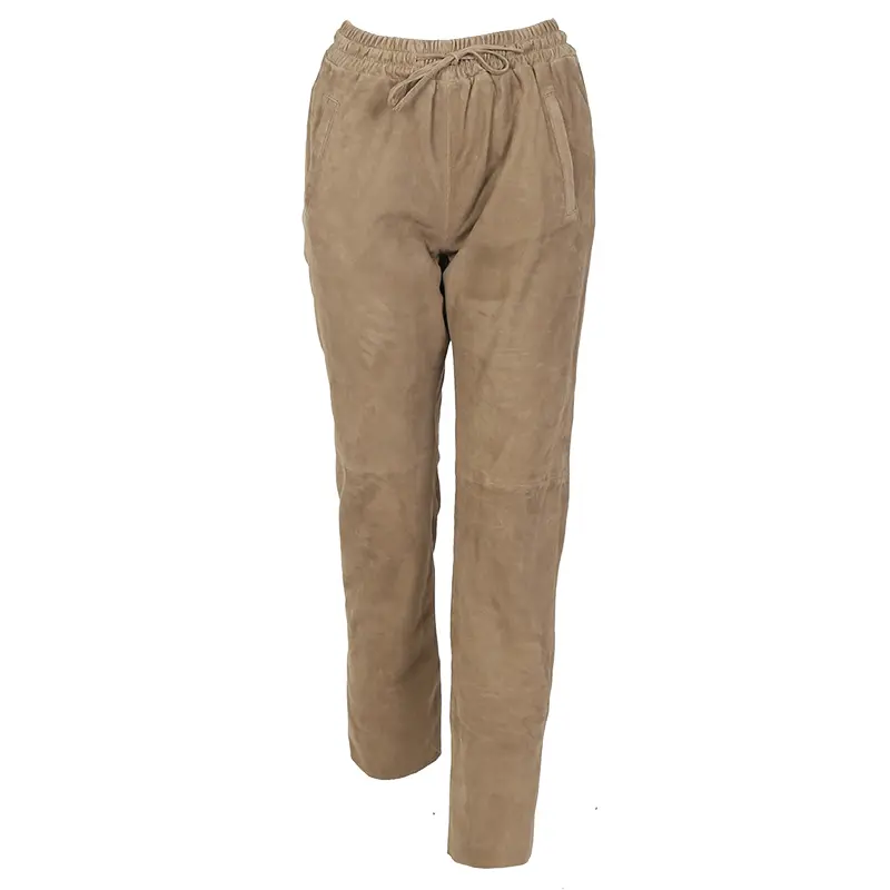 Damen Velours Ziegenlederhose Oakwood Gift