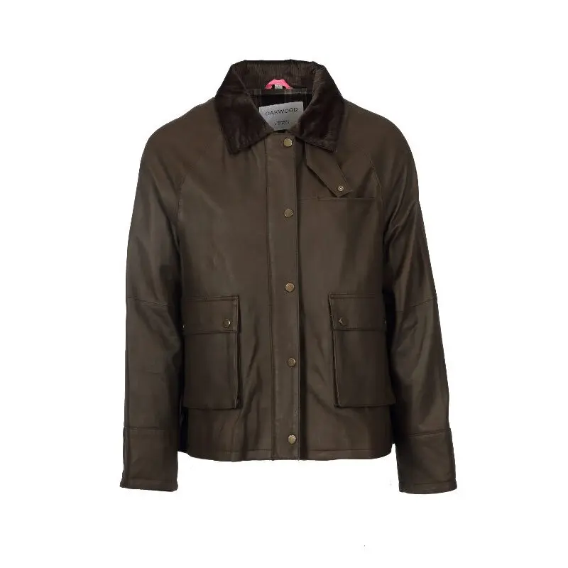 Lederjacke Damen Oakwood Missouri