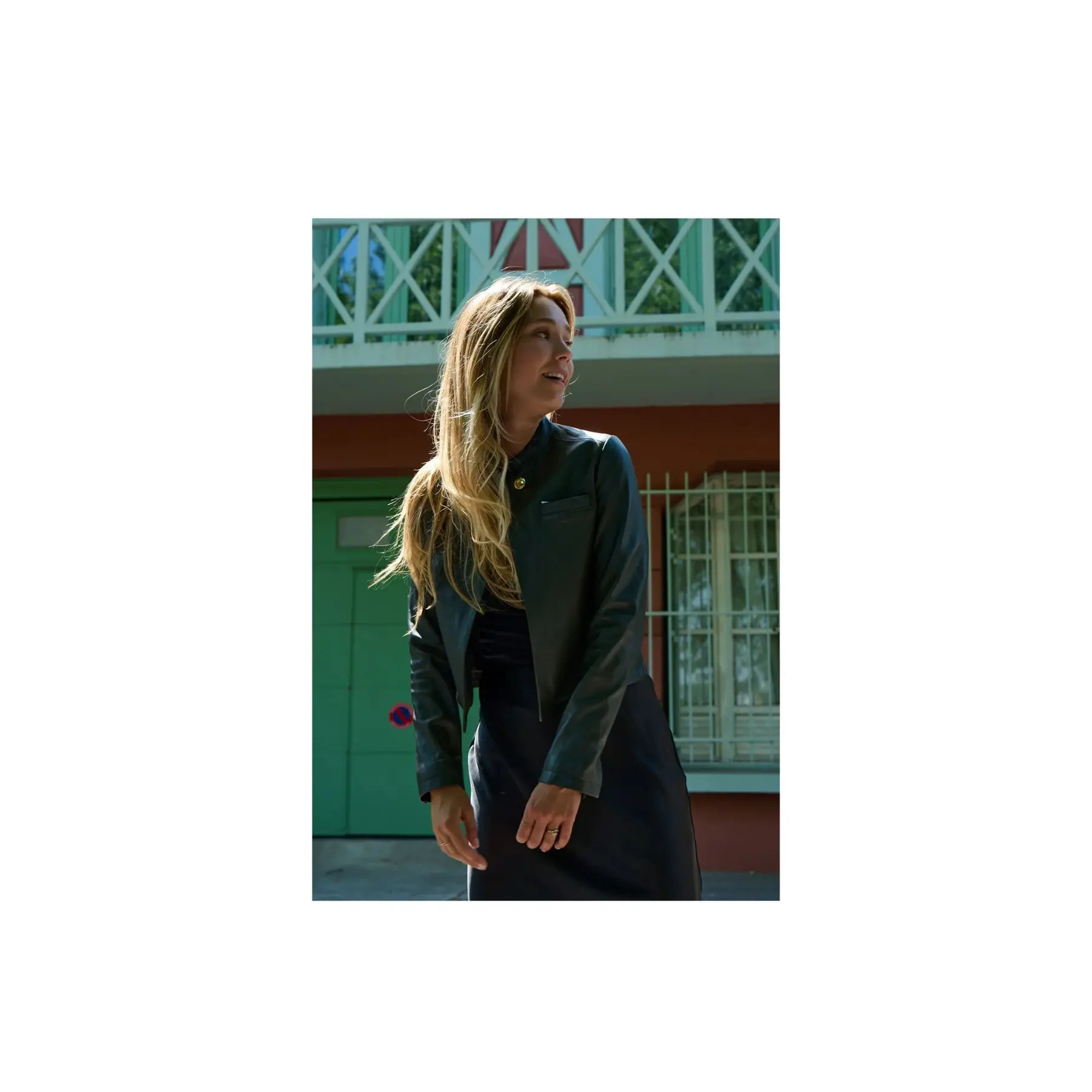 Giacca di pelle da donna Oakwood Astra