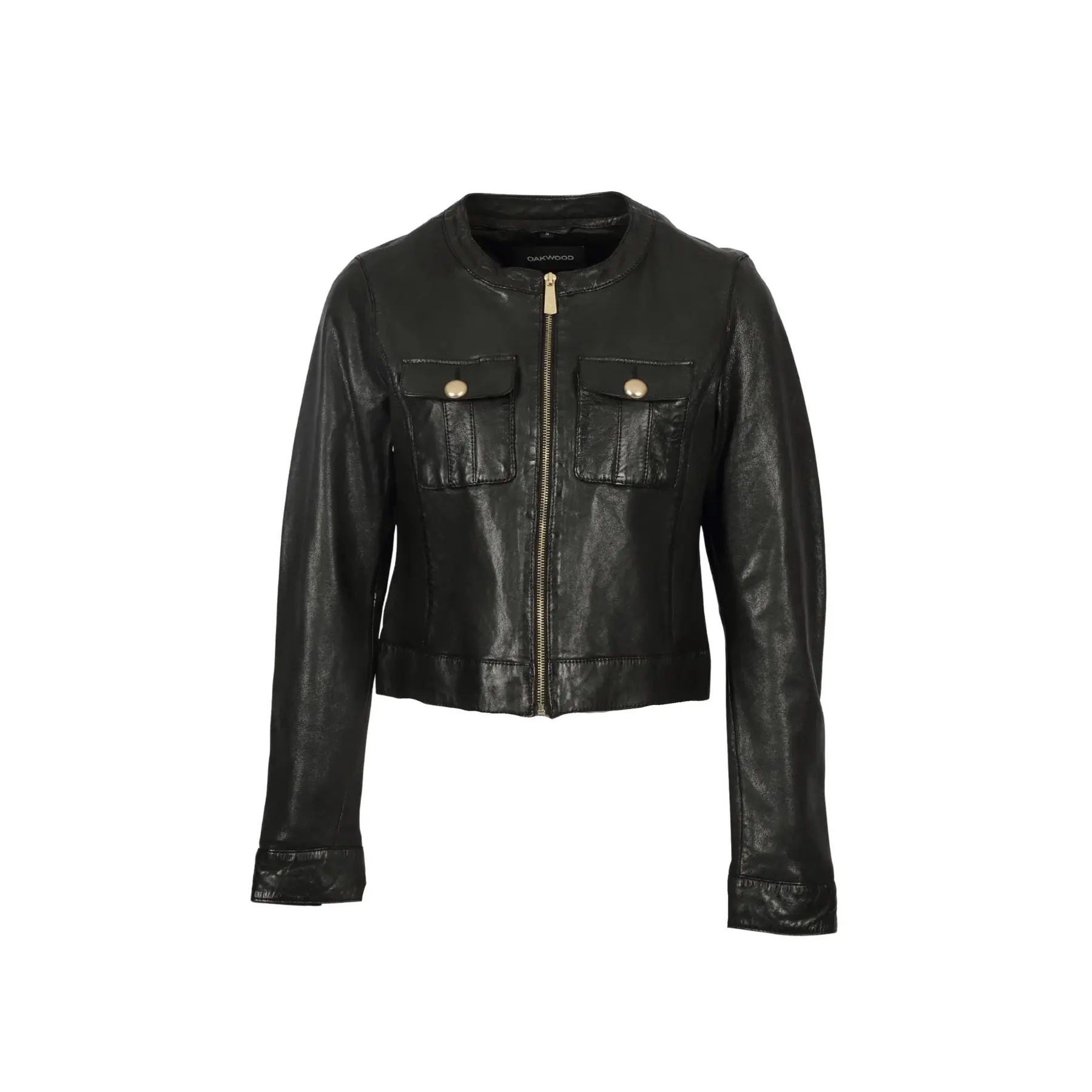 Damen Lederjacke mit Reißverschluss Oakwood Susan