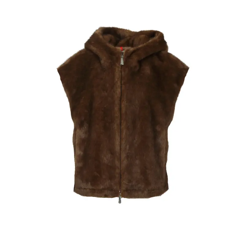 Veste sans manche à capuche femme  Vesuve