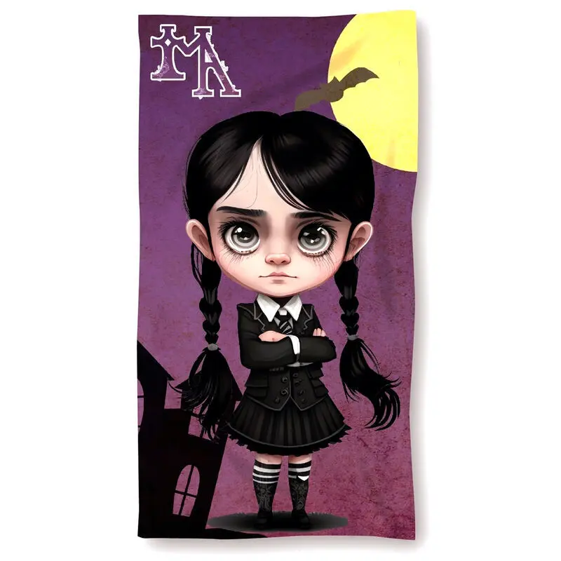 Toalla de baño de algodón para mujer OcioStock Gothic Girl