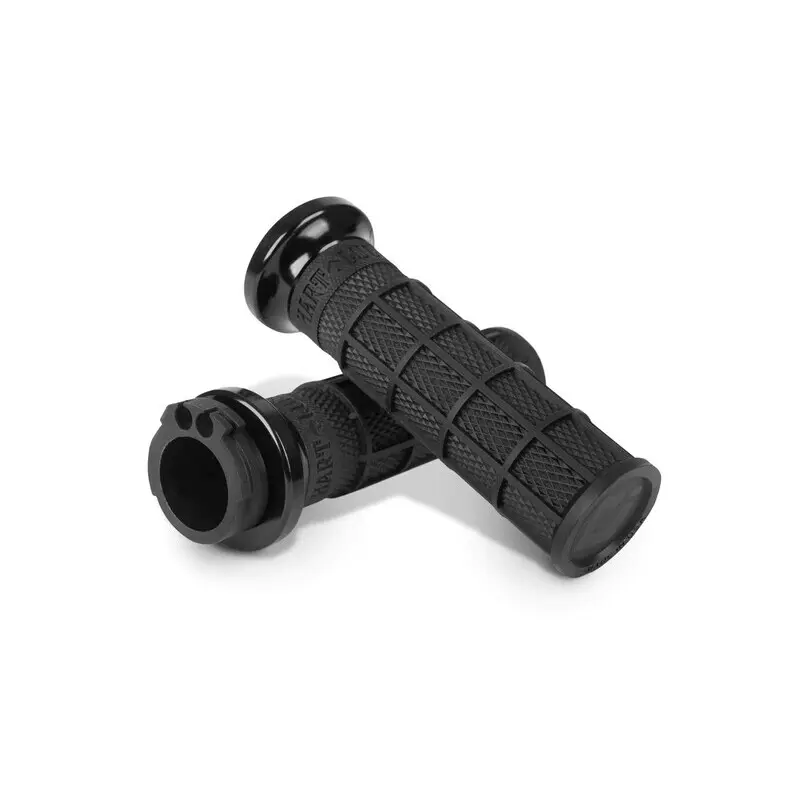 Motorradgriffe Odi V-Twin Lock-On Hart-Luck Signature Indian câble (2018+)