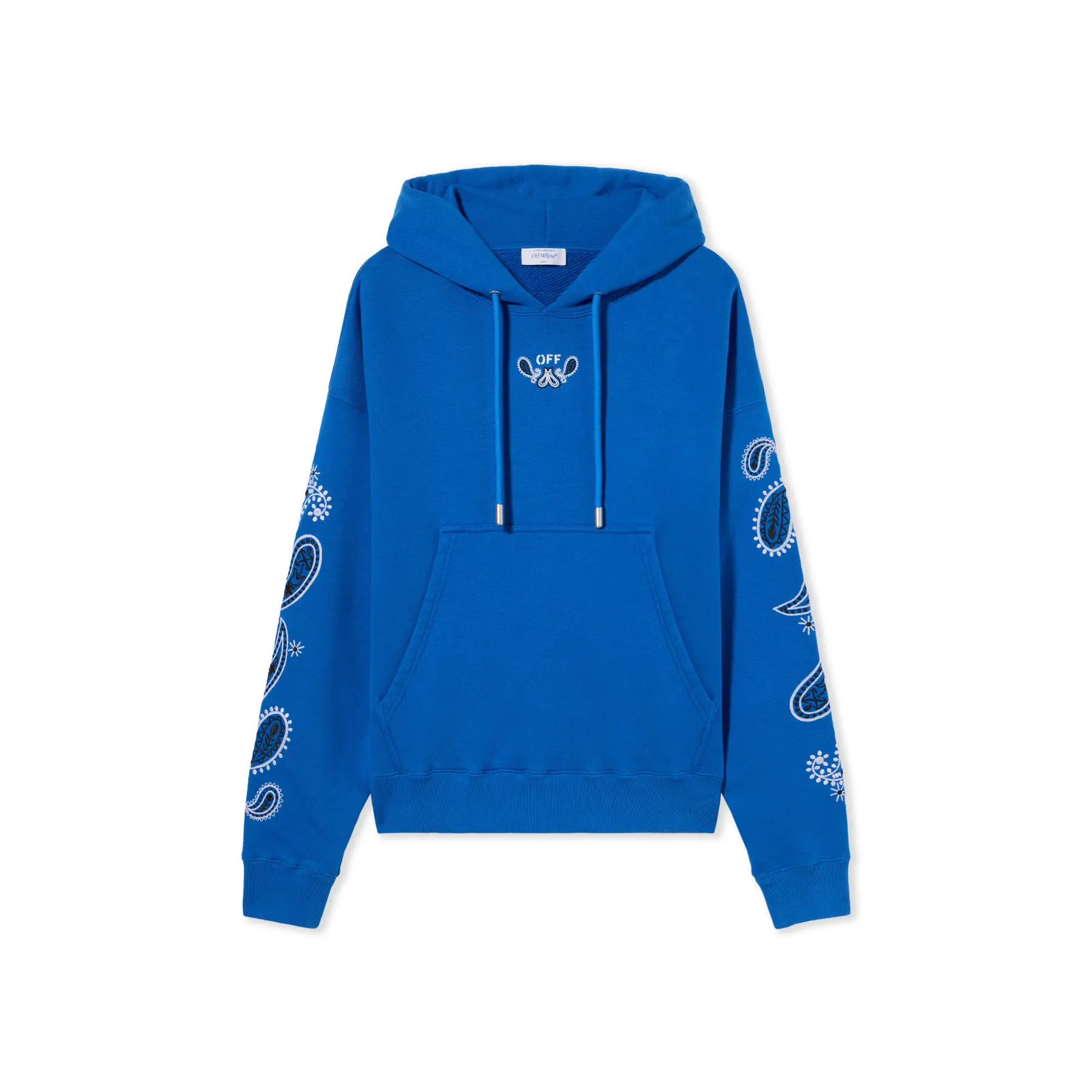 Felpa con cappuccio Off White Logo embroidery