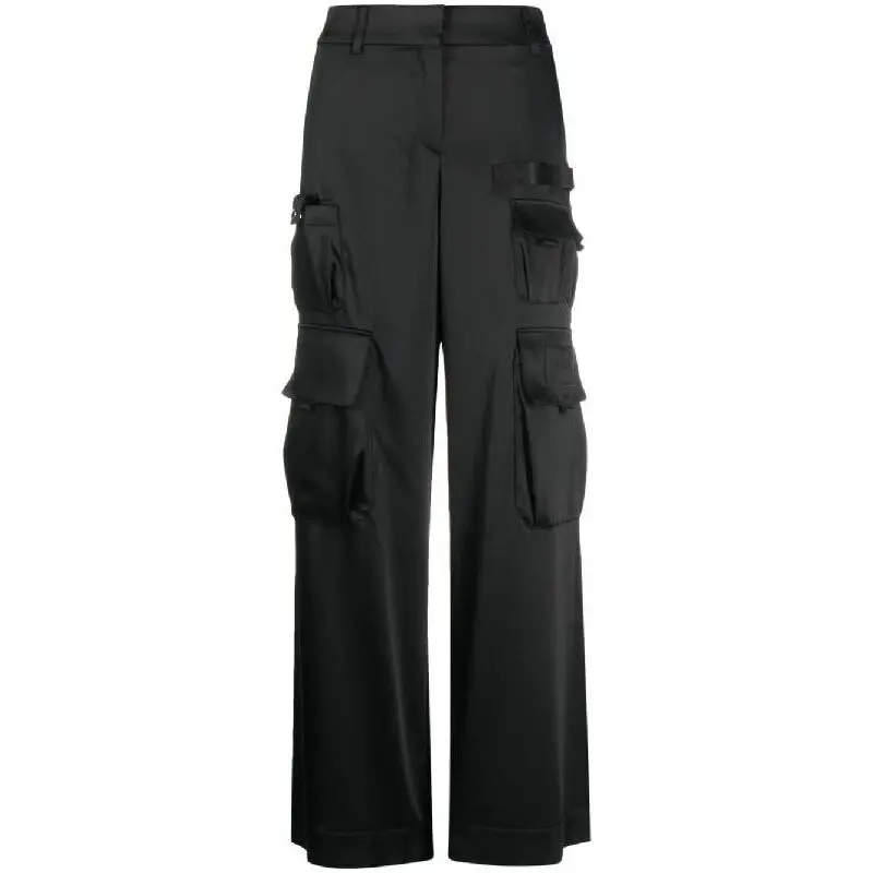 Pantaloni cargo da donna Off White Logo Embroidery