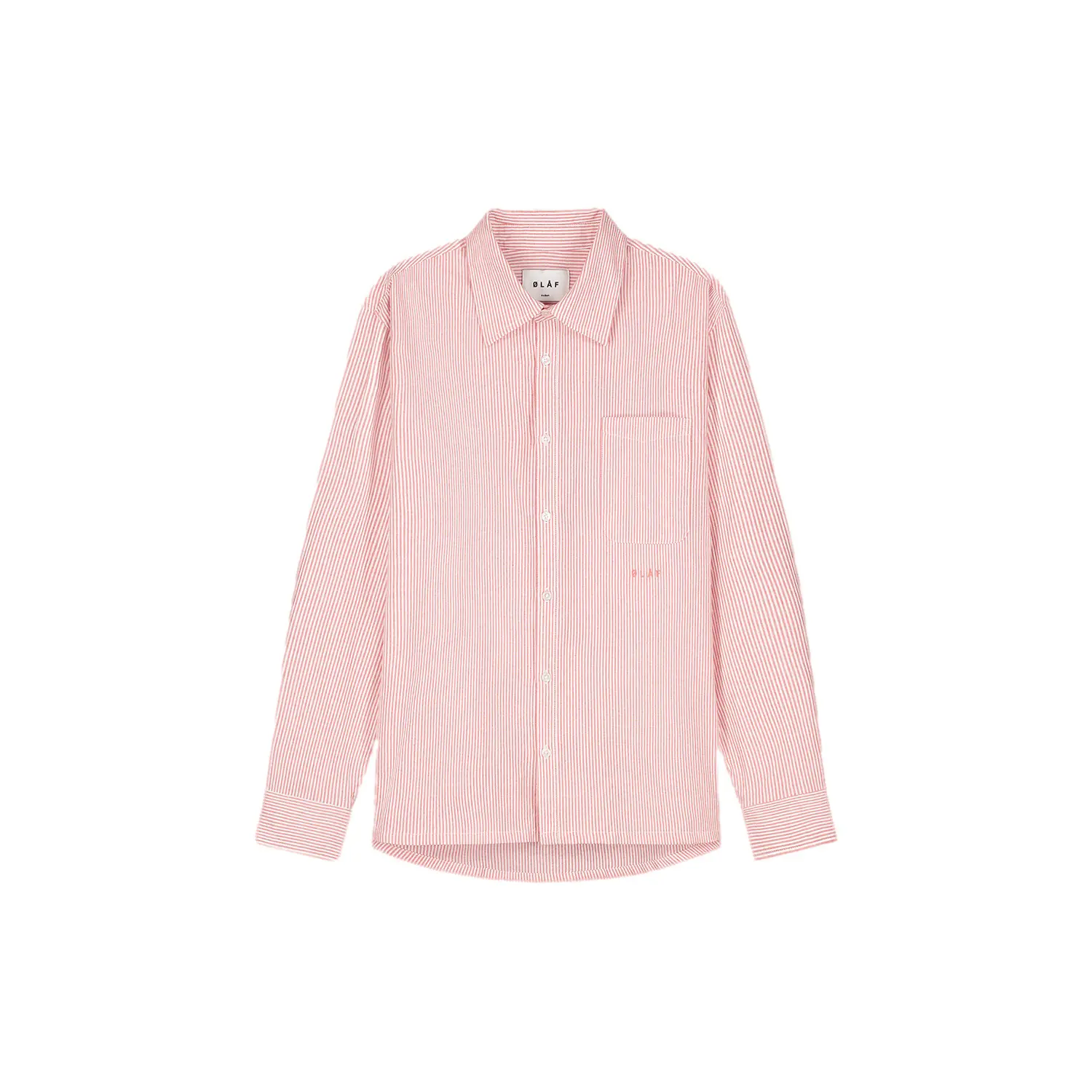 Camicia oversize Olaf Hussein Stripe Oxford