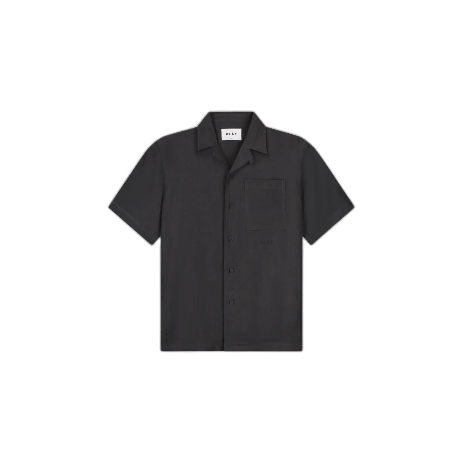 Camicia in lino a maniche corte Olaf Hussein Blend