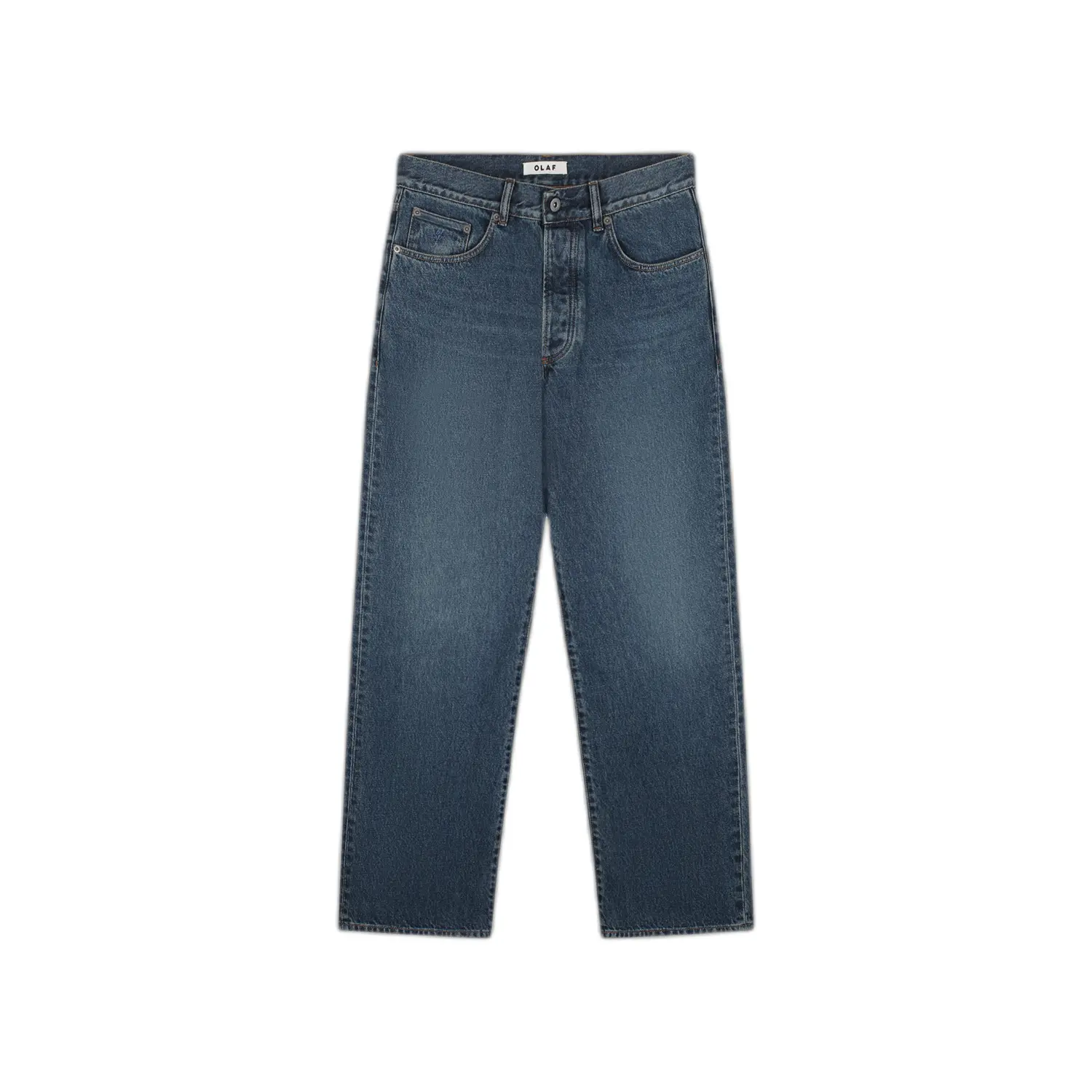 Jeans Straight Klassiek Denim Olaf Hussein