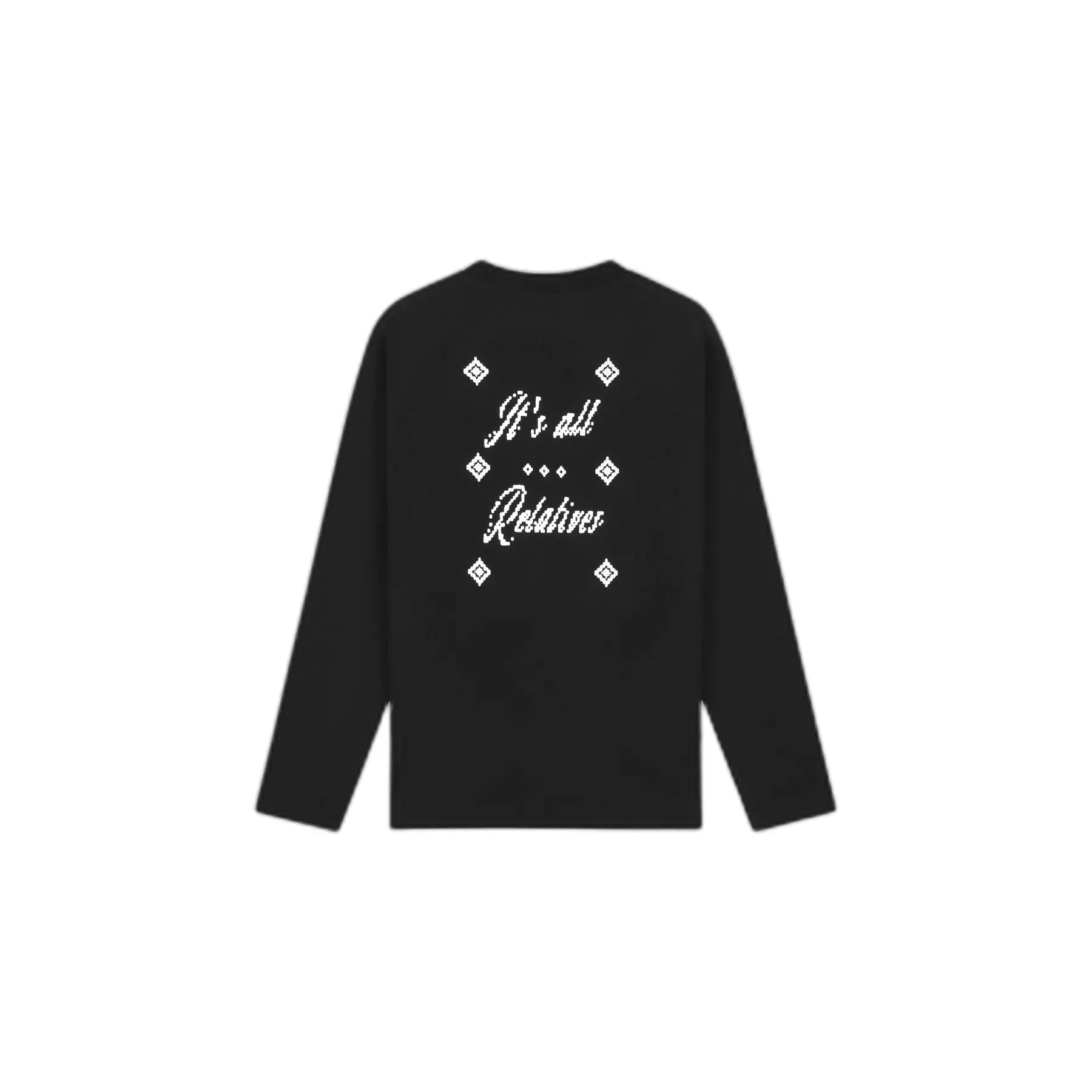 Langarm-T-Shirt Olaf Hussein It's All Relatives