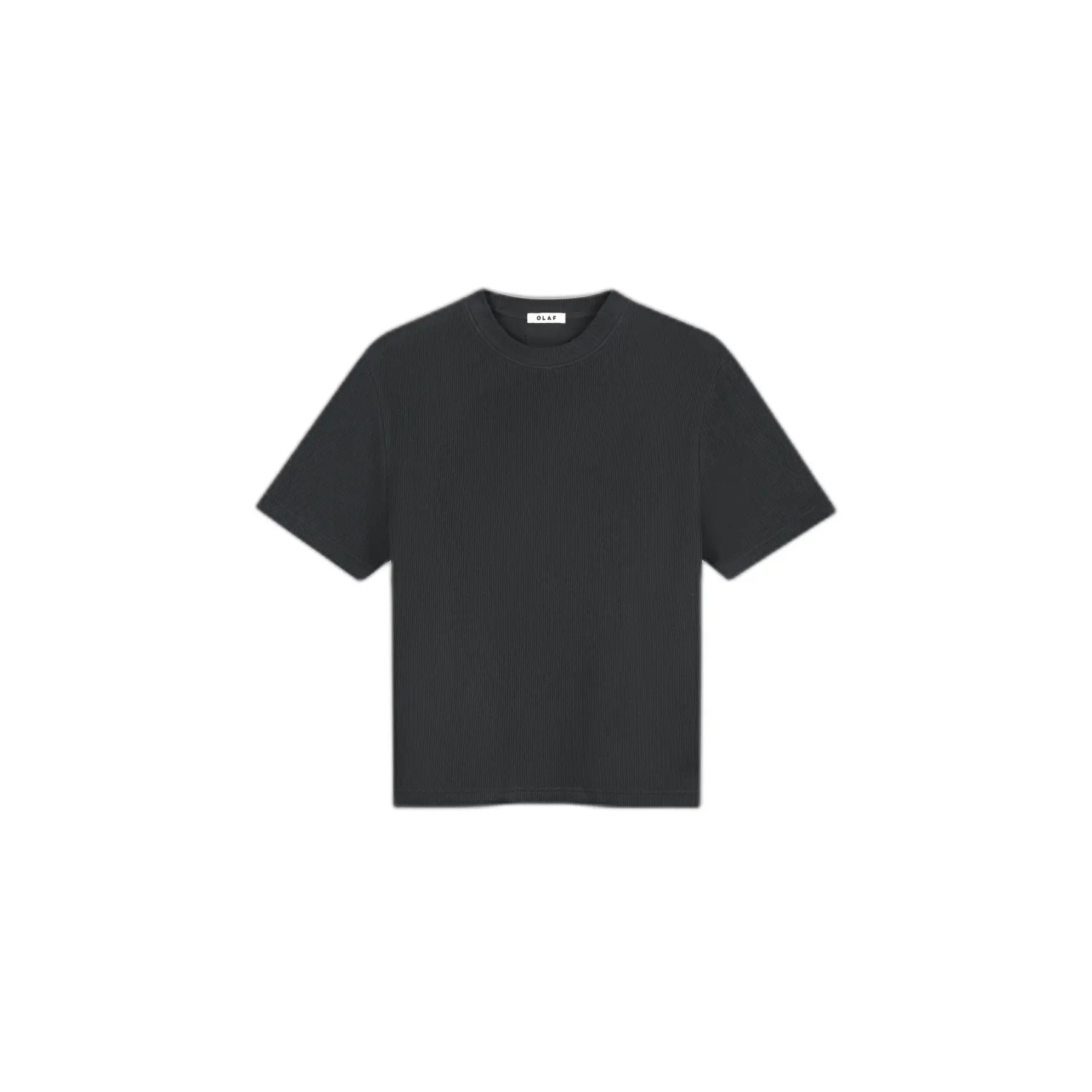 Geribbelde T-shirt Olaf Hussein