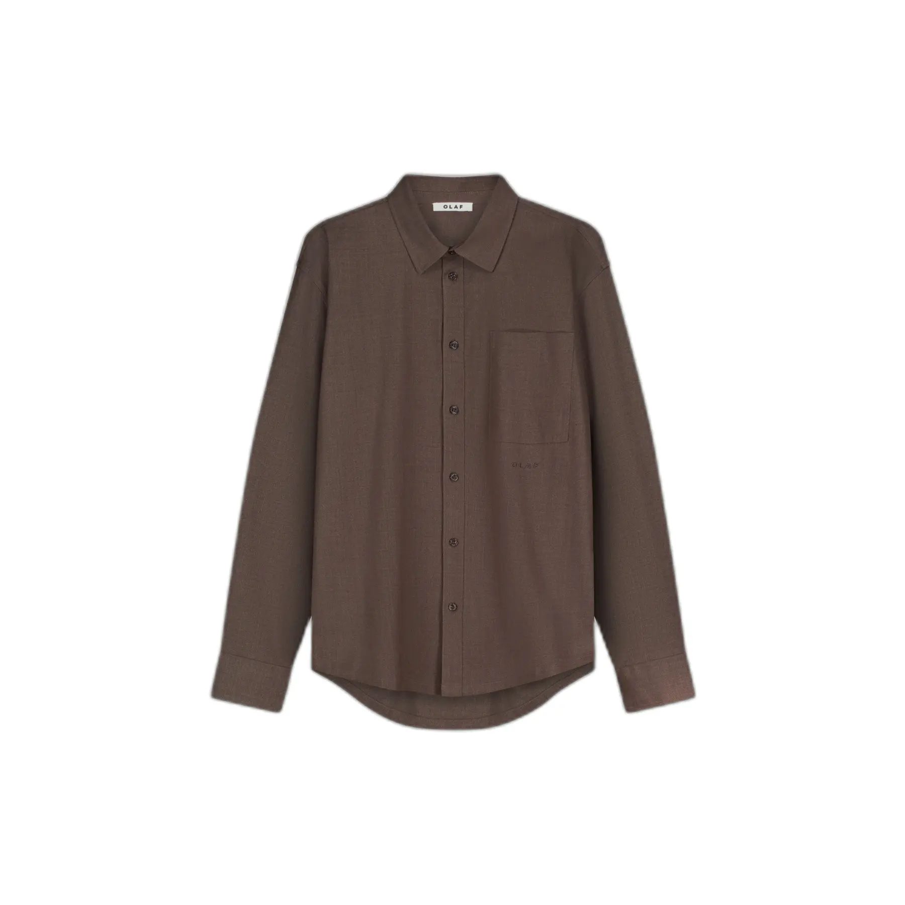 Lange Mouwen Casual Shirt Olaf Hussein