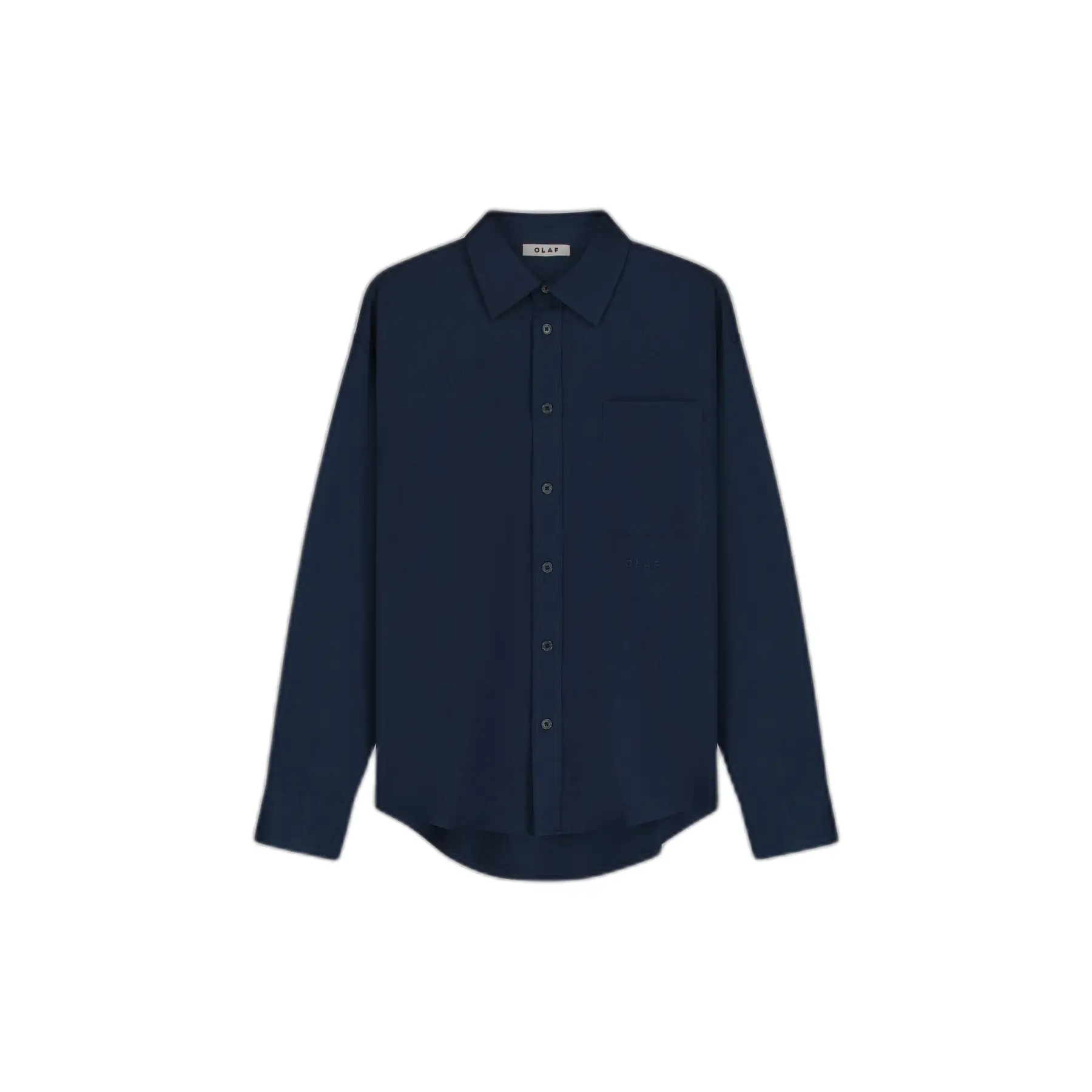 Oversized Wollen Shirt Olaf Hussein Blend